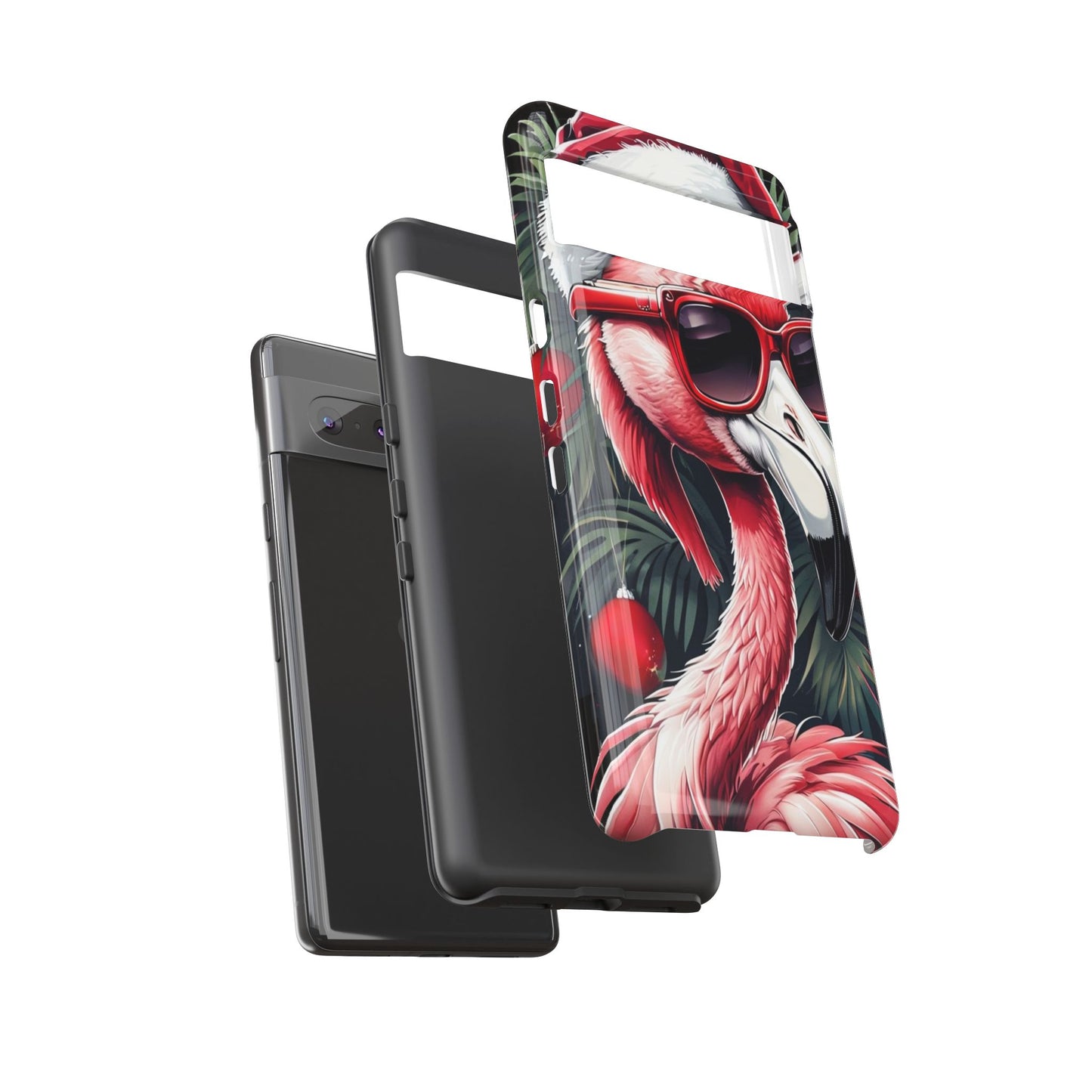 Festive Flamingo Holiday Phone Case