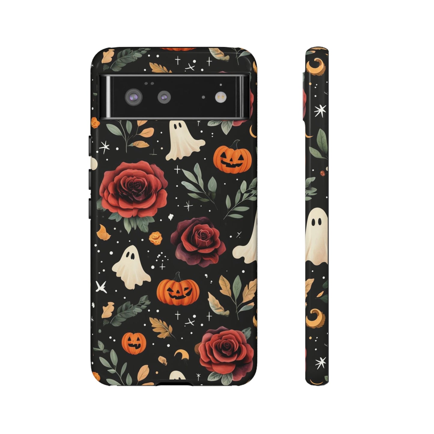 Roses and Ghosts Phone Case