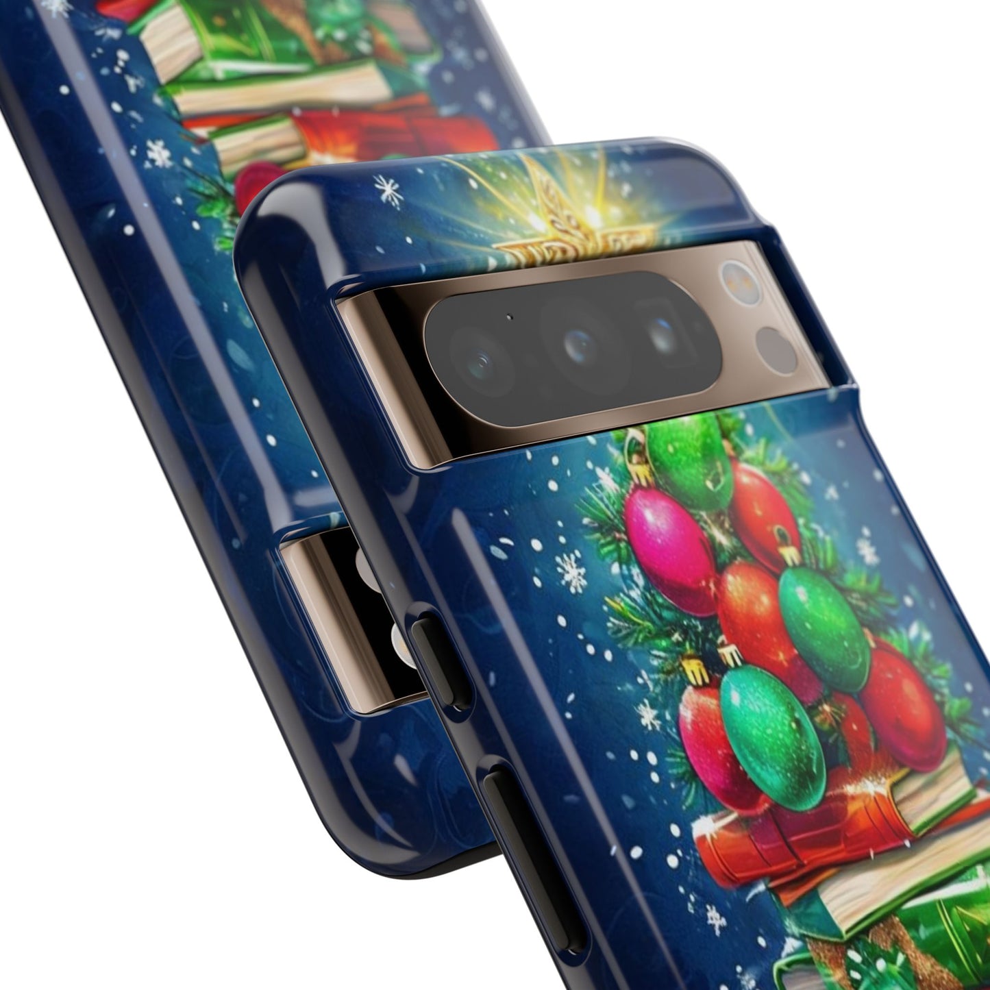 Cute Christmas Books Phone Case