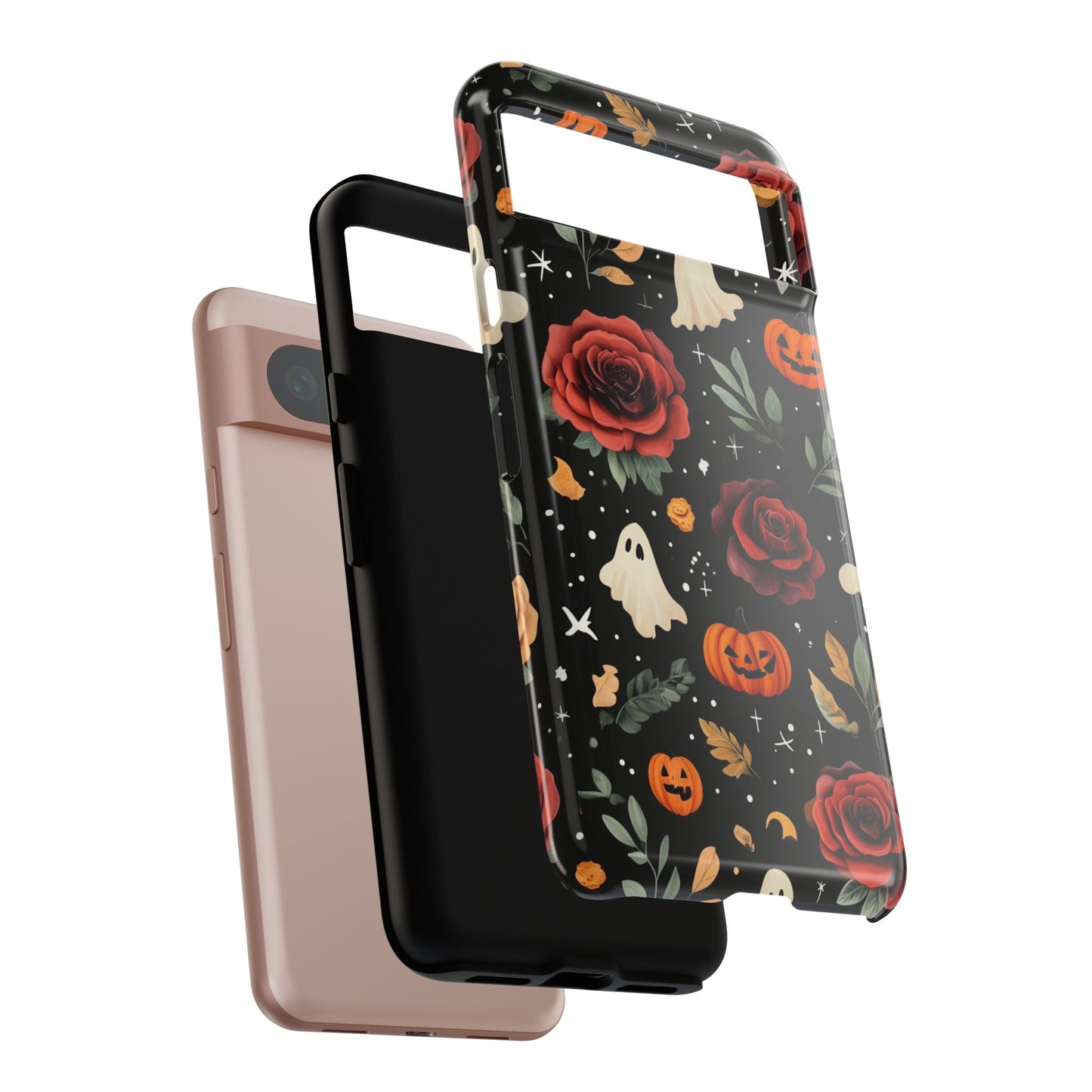 Roses and Ghosts Phone Case