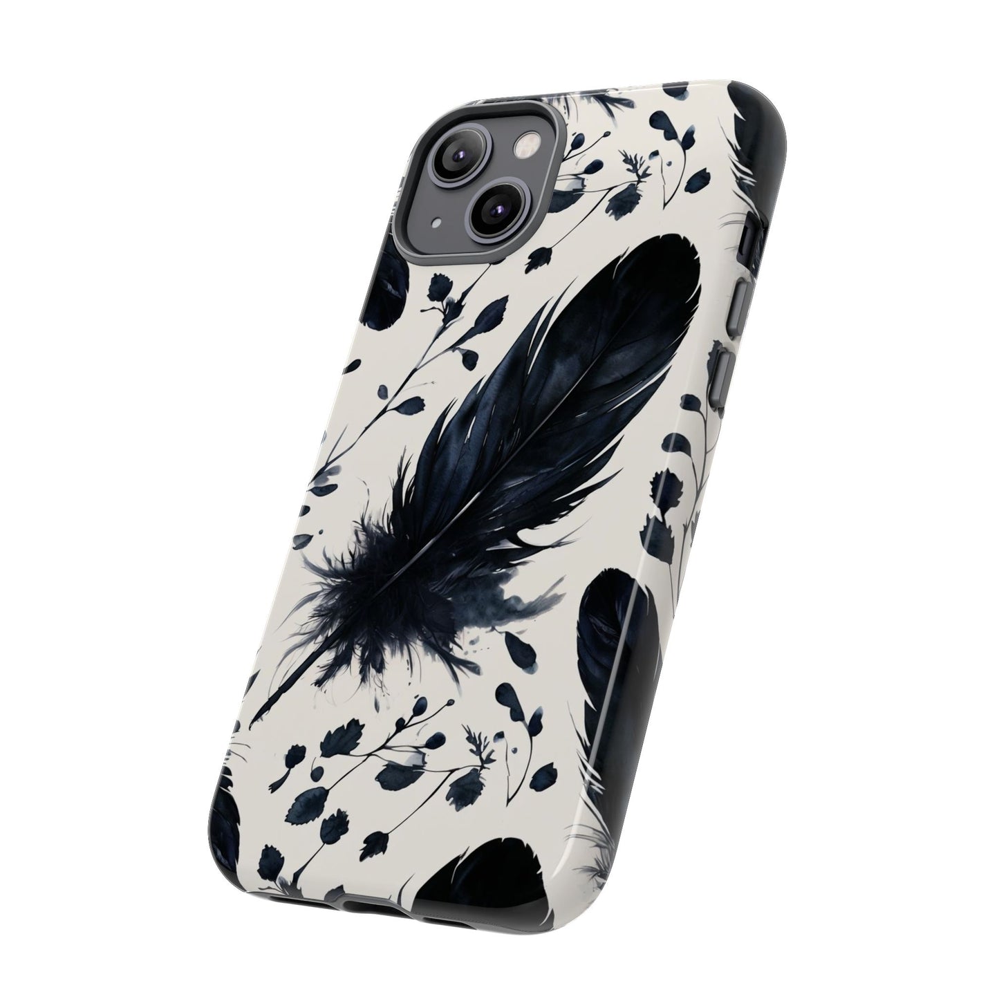 Raven Feather Phone Case