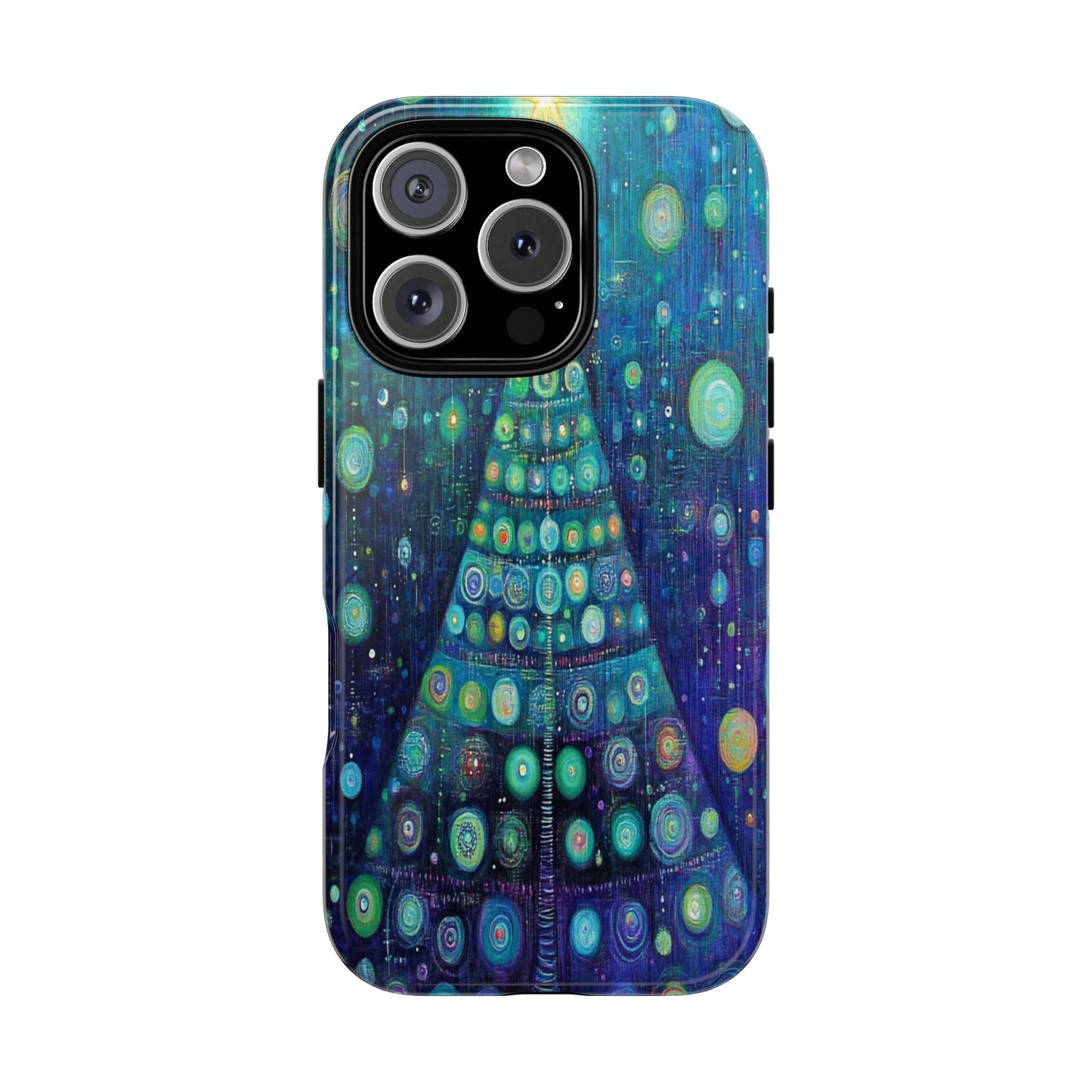 Phone Case - Beautiful Abstract Christmas Tree Design