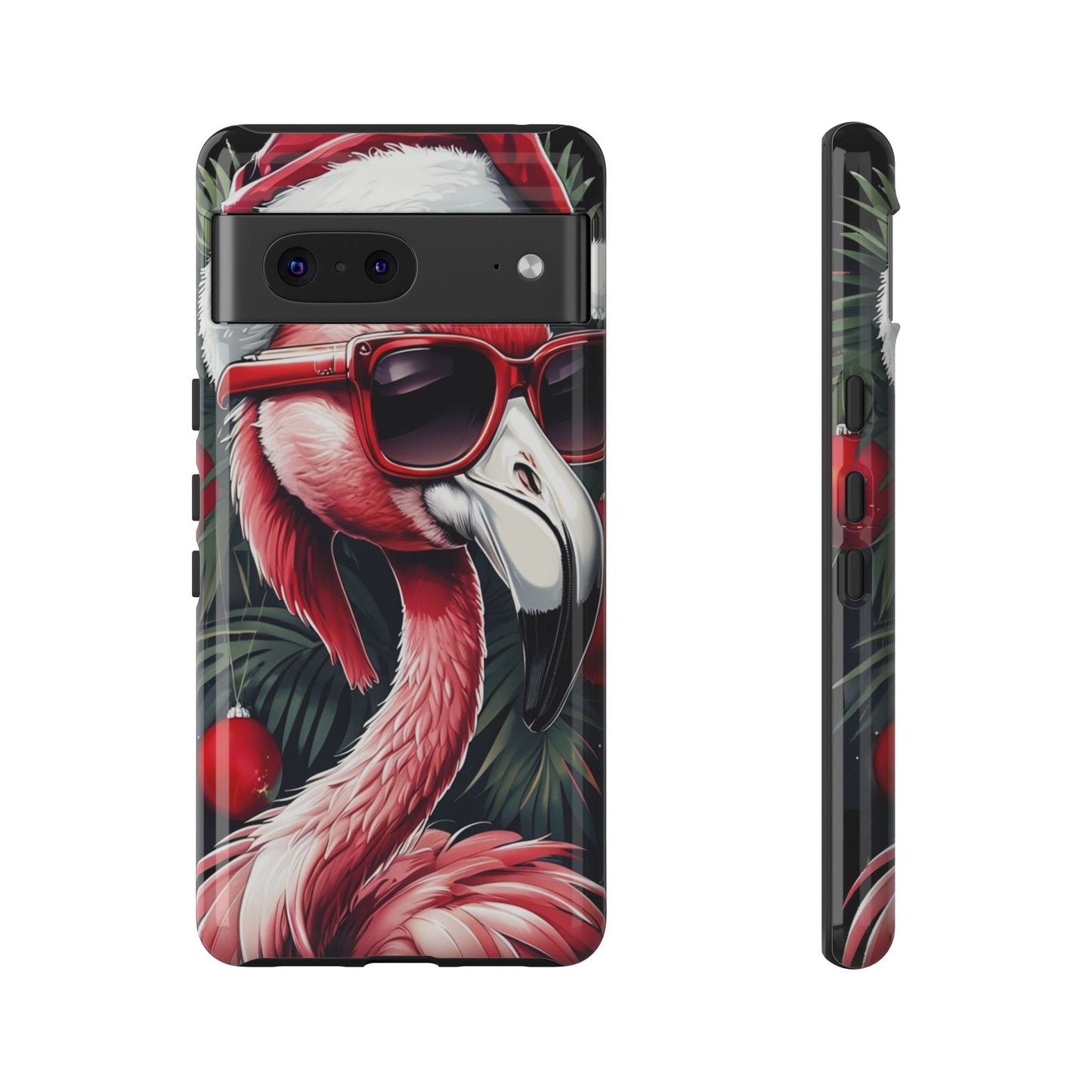 Festive Flamingo Holiday Phone Case