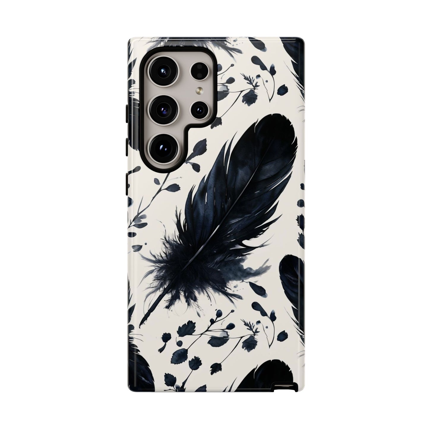 Raven Feather Phone Case