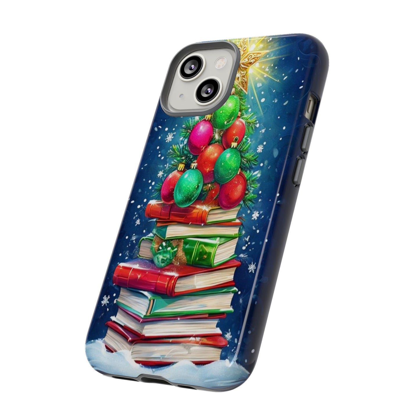 Cute Christmas Books Phone Case