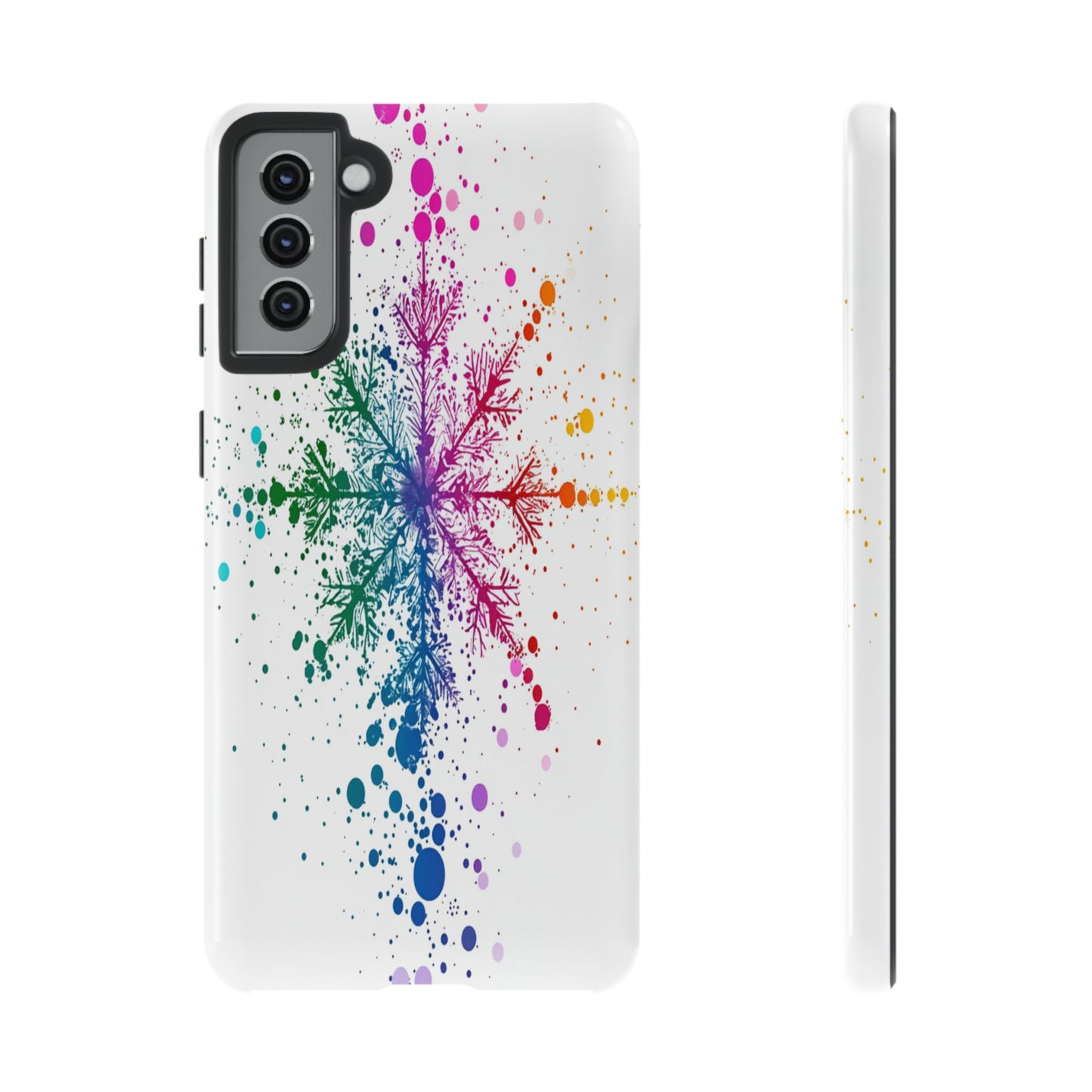 Beautiful Colorful Snowflake Design