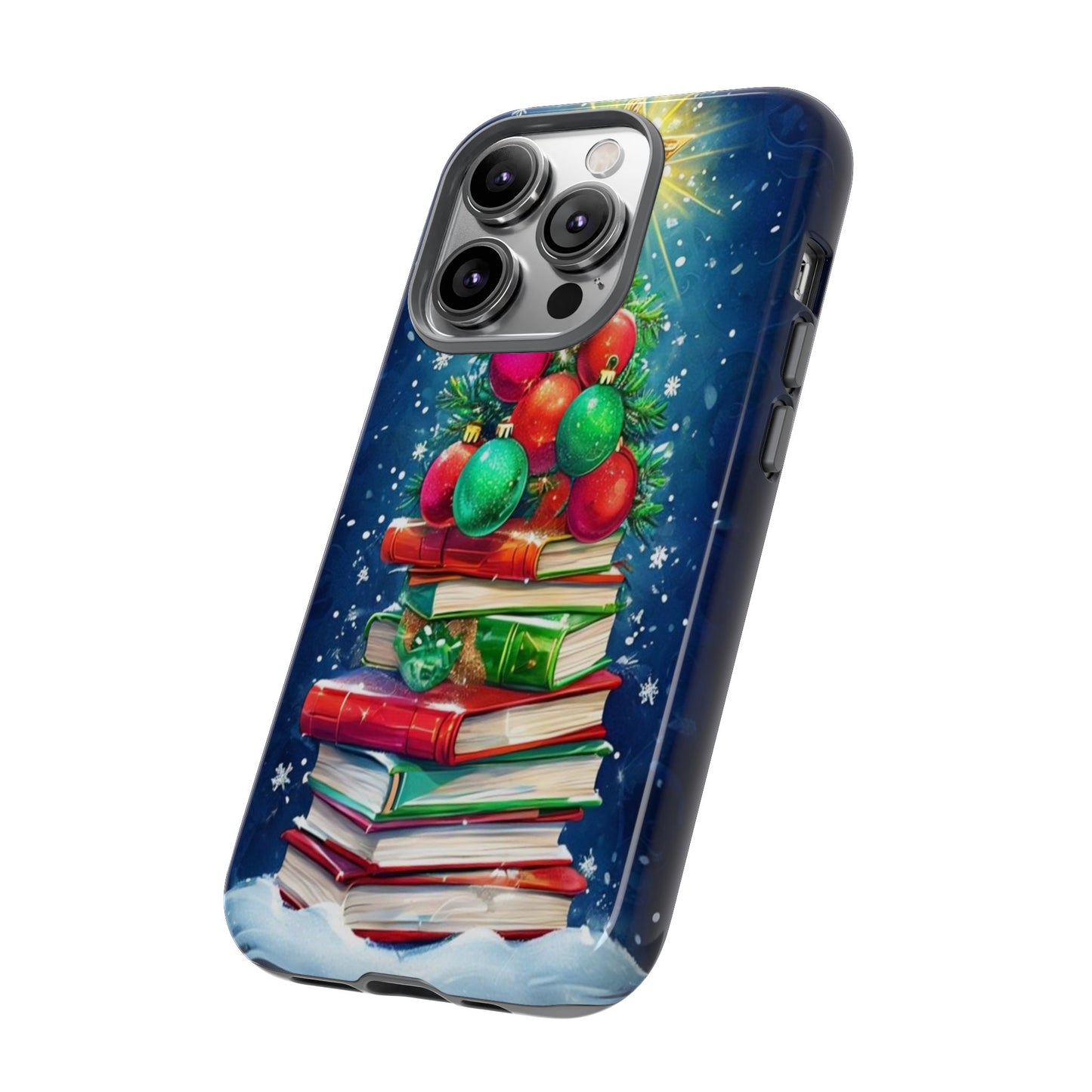 Cute Christmas Books Phone Case