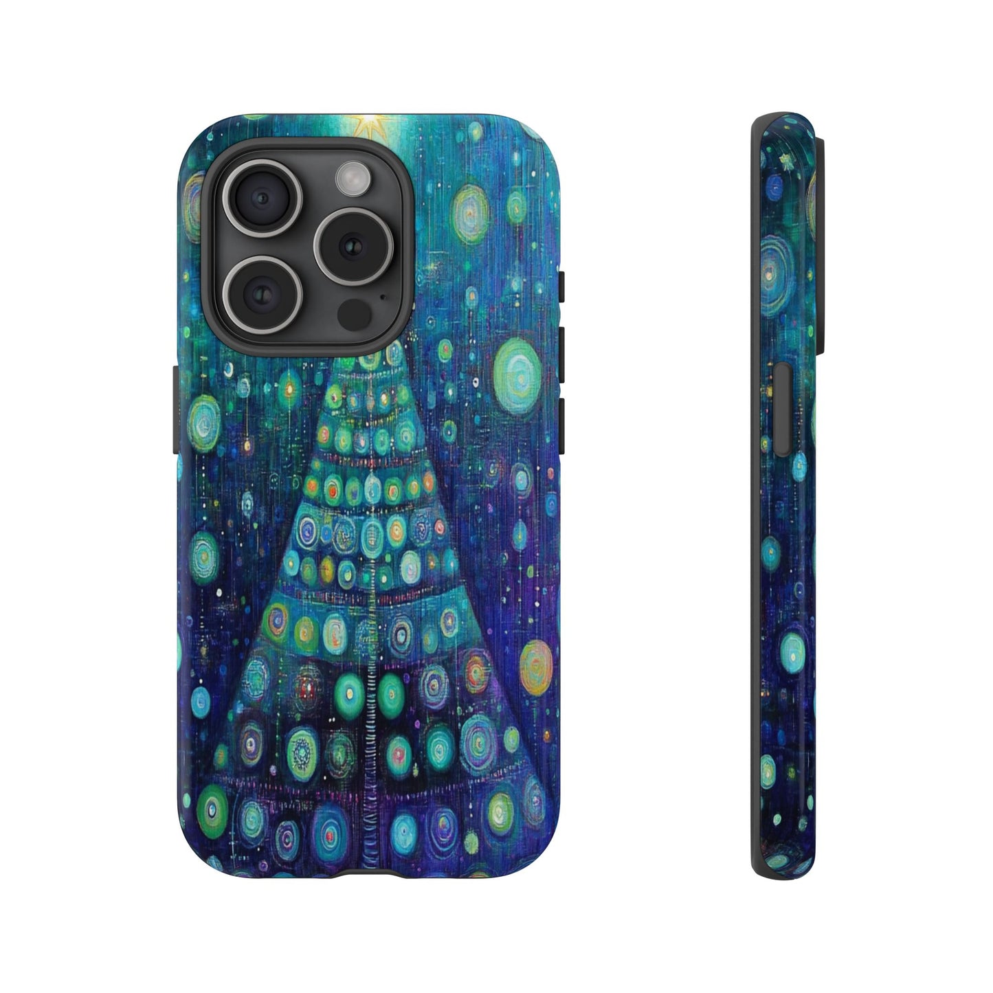 Phone Case - Beautiful Abstract Christmas Tree Design