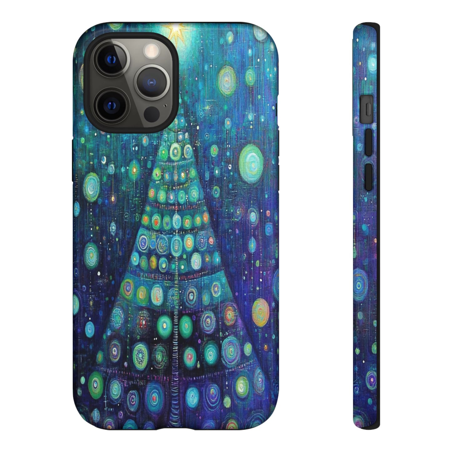 Phone Case - Beautiful Abstract Christmas Tree Design