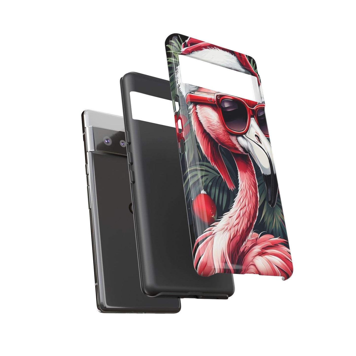 Festive Flamingo Holiday Phone Case