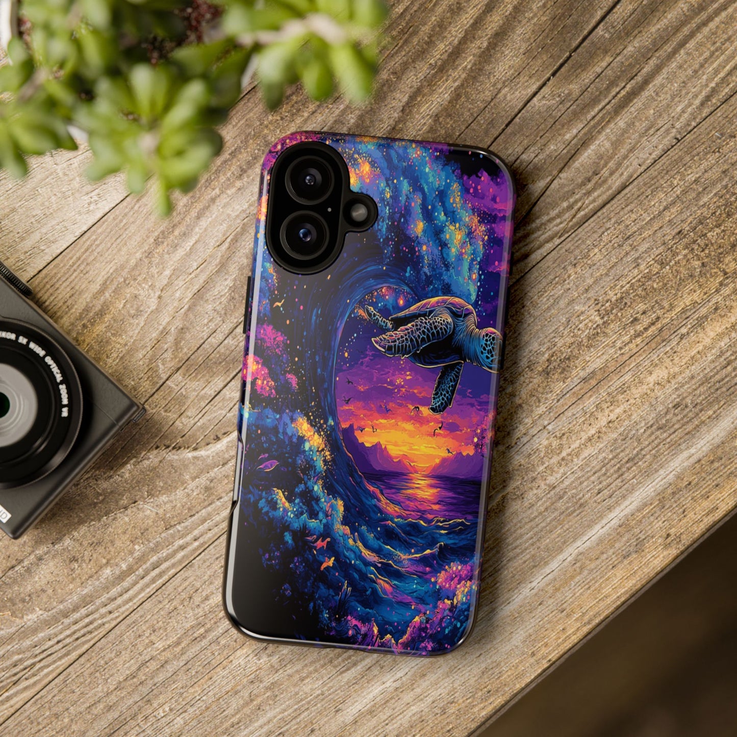 Cosmic Sea Turtle Tough Cases