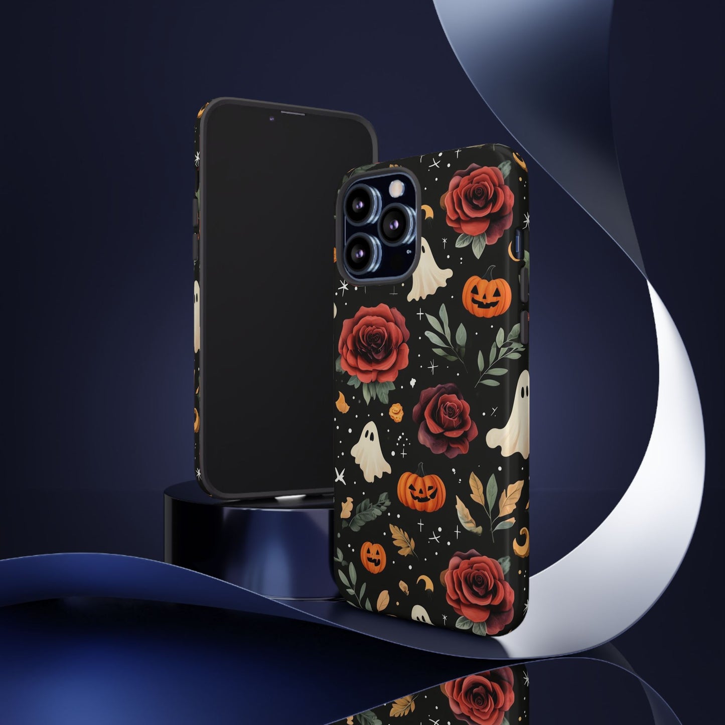 Roses and Ghosts Phone Case