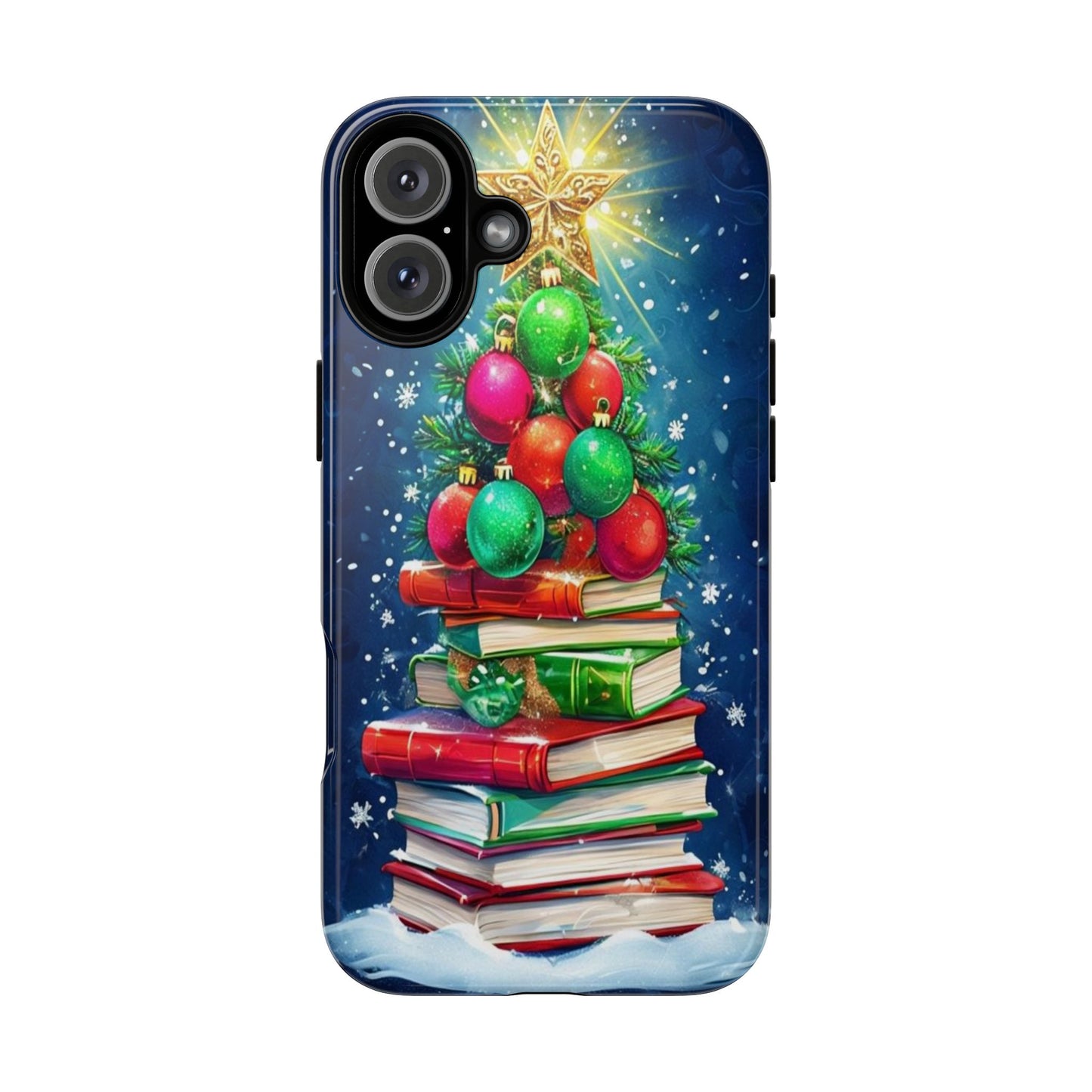 Cute Christmas Books Phone Case