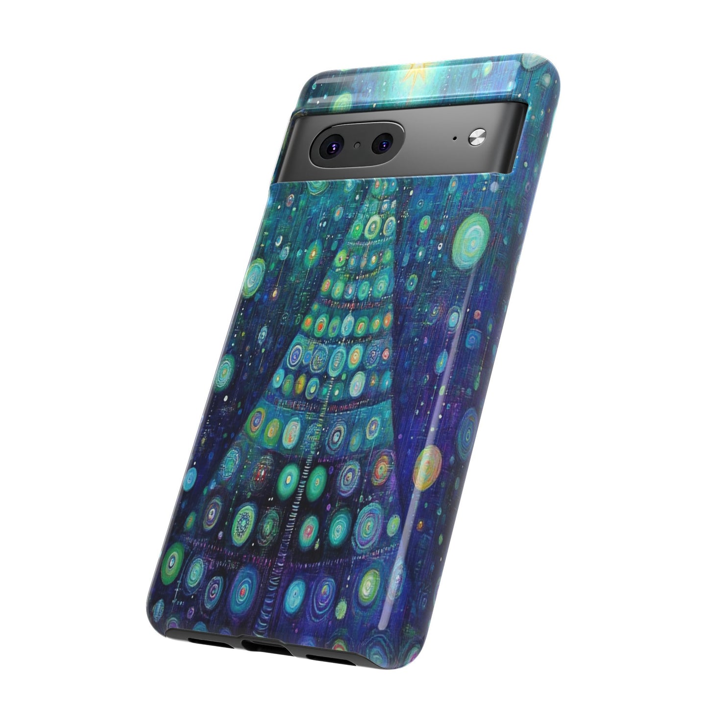 Phone Case - Beautiful Abstract Christmas Tree Design