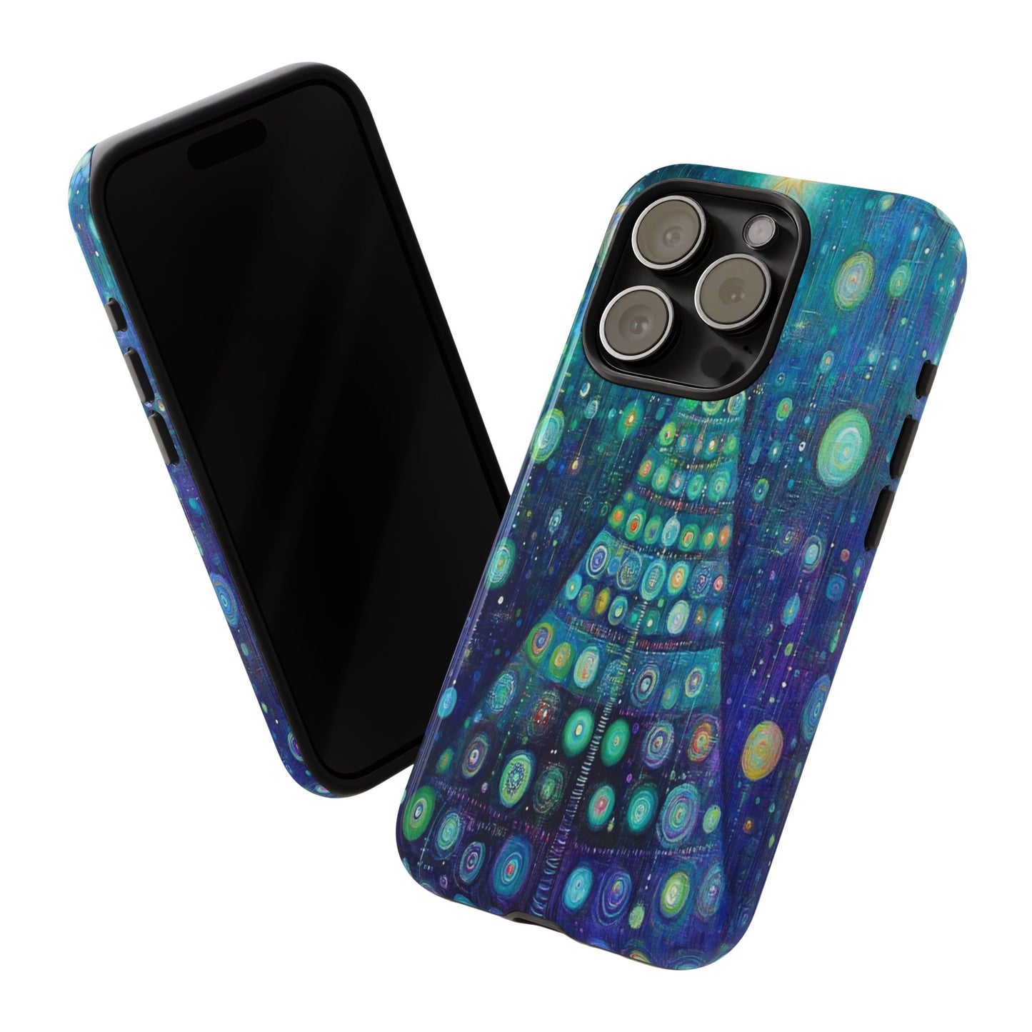 Phone Case - Beautiful Abstract Christmas Tree Design