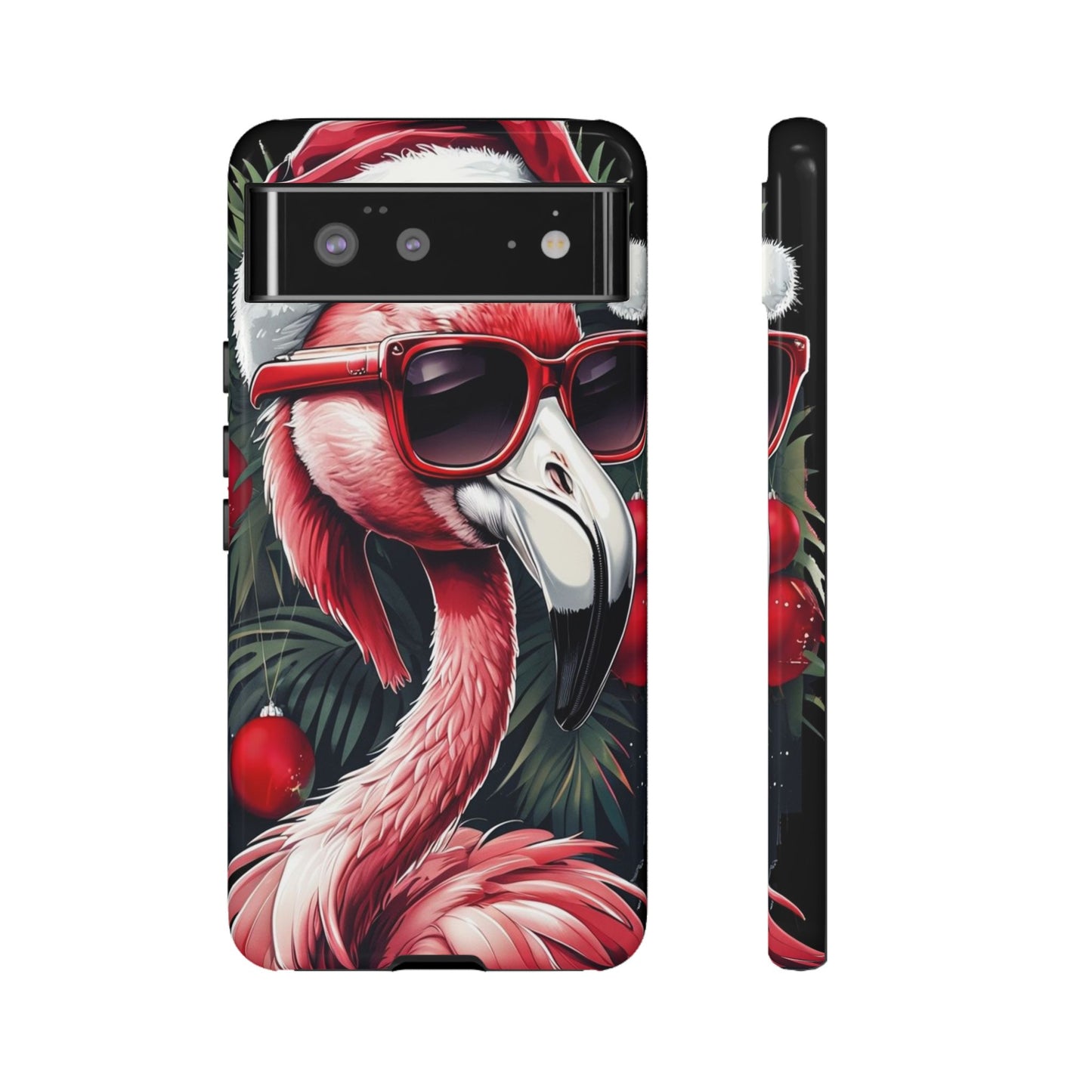 Festive Flamingo Holiday Phone Case