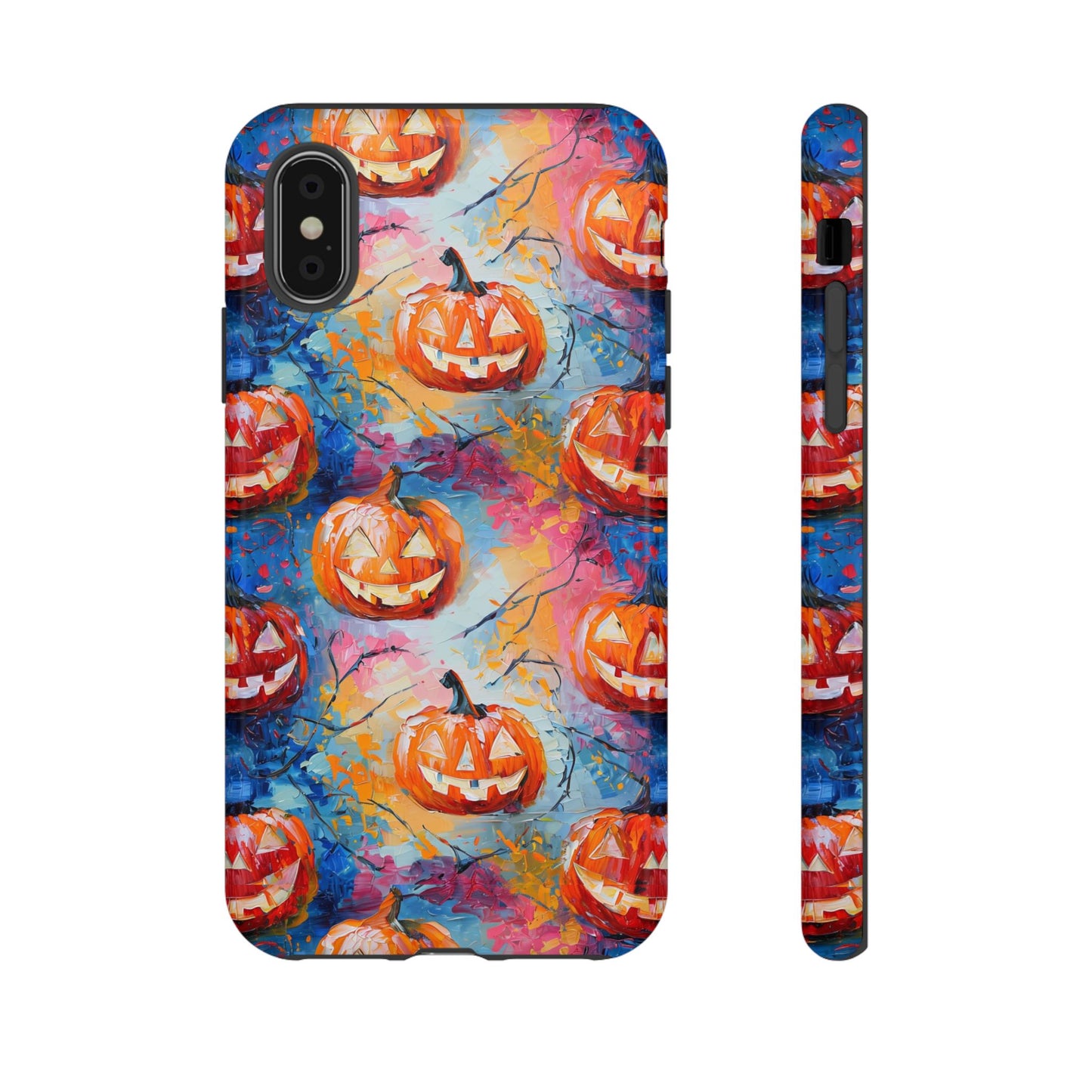 Abstract Jack-O-Lantern Phone Case