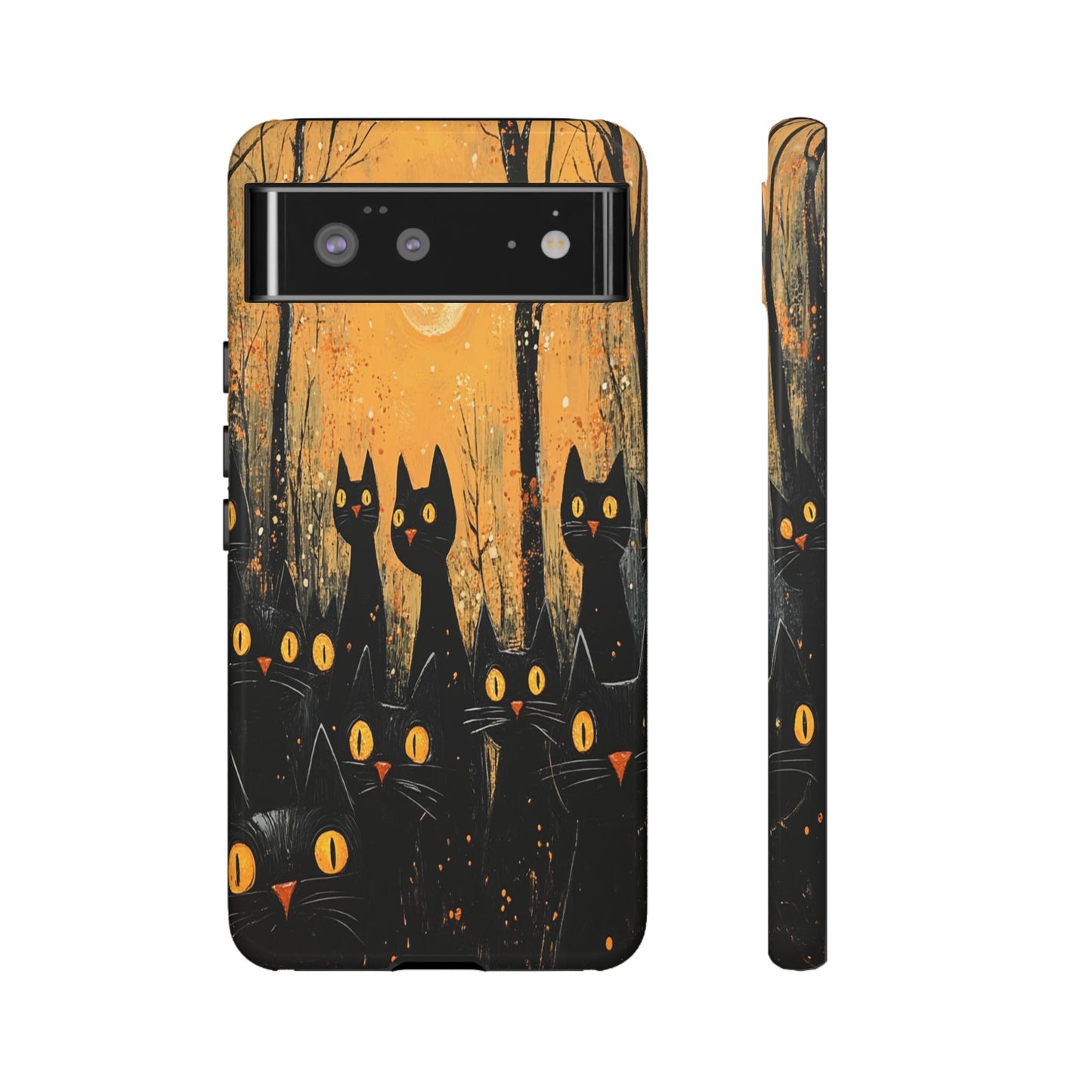 Midnight Whiskers Phone Case