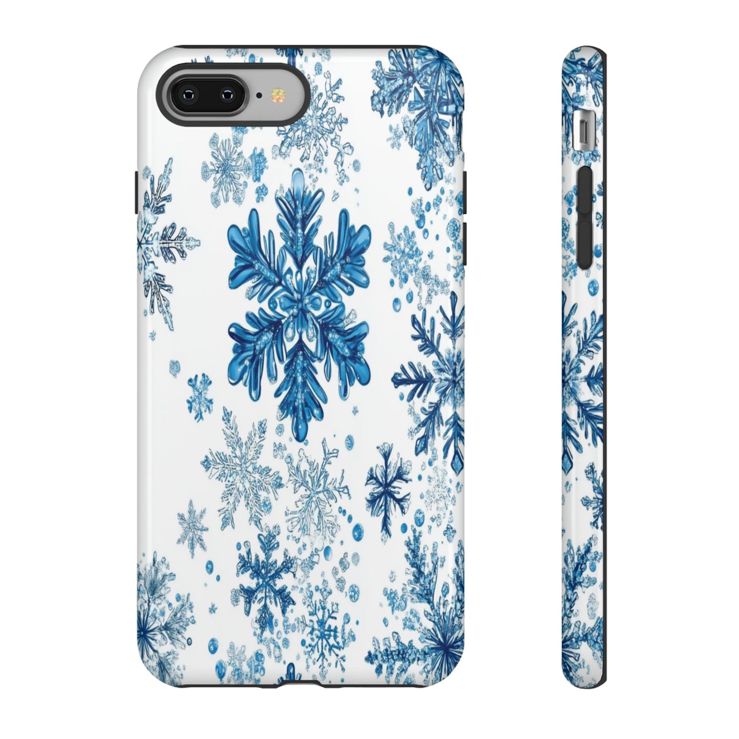 Blue Snowflake Phone Case