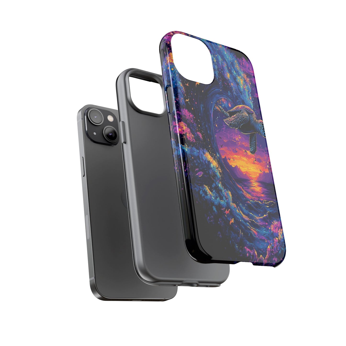 Cosmic Sea Turtle Tough Cases