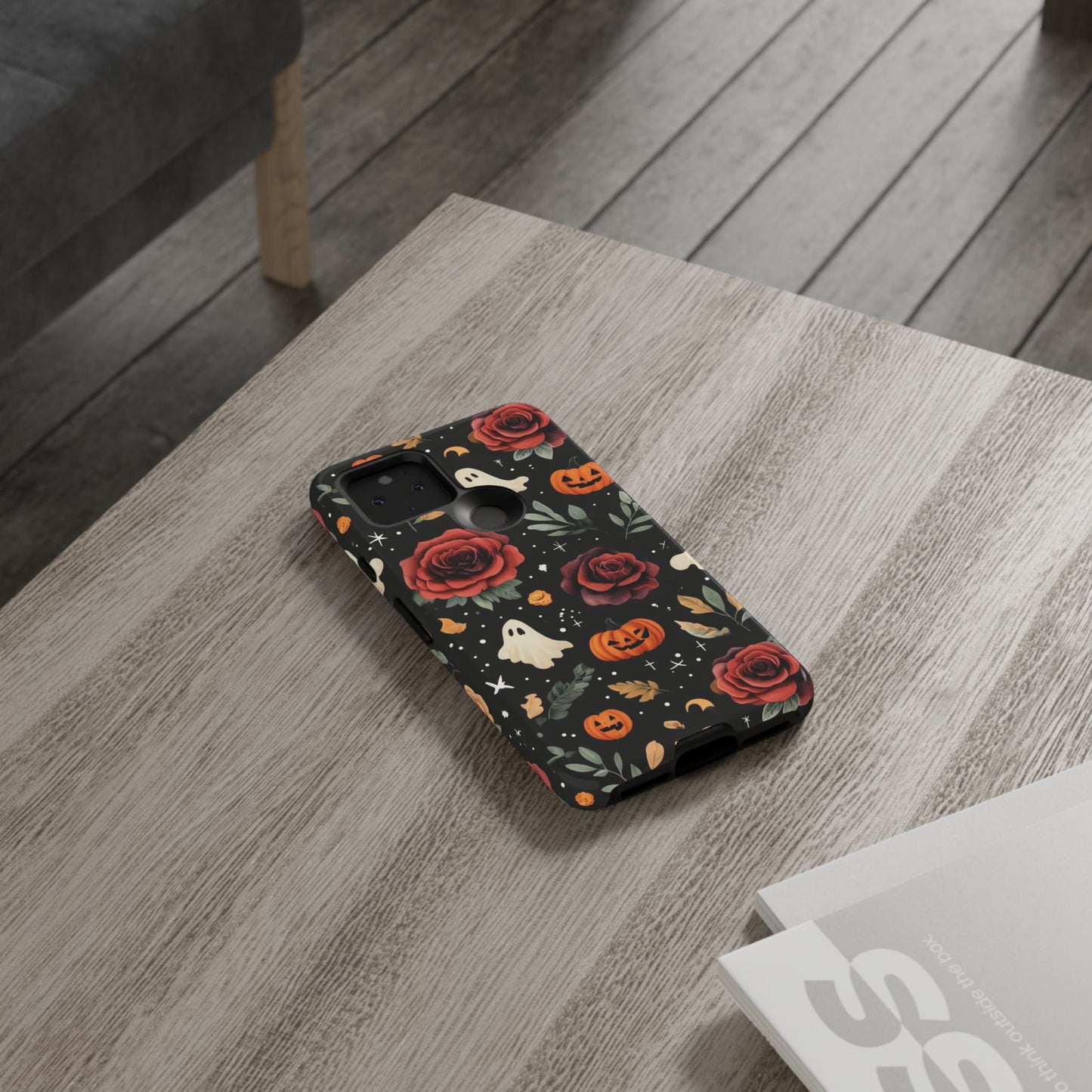 Roses and Ghosts Phone Case