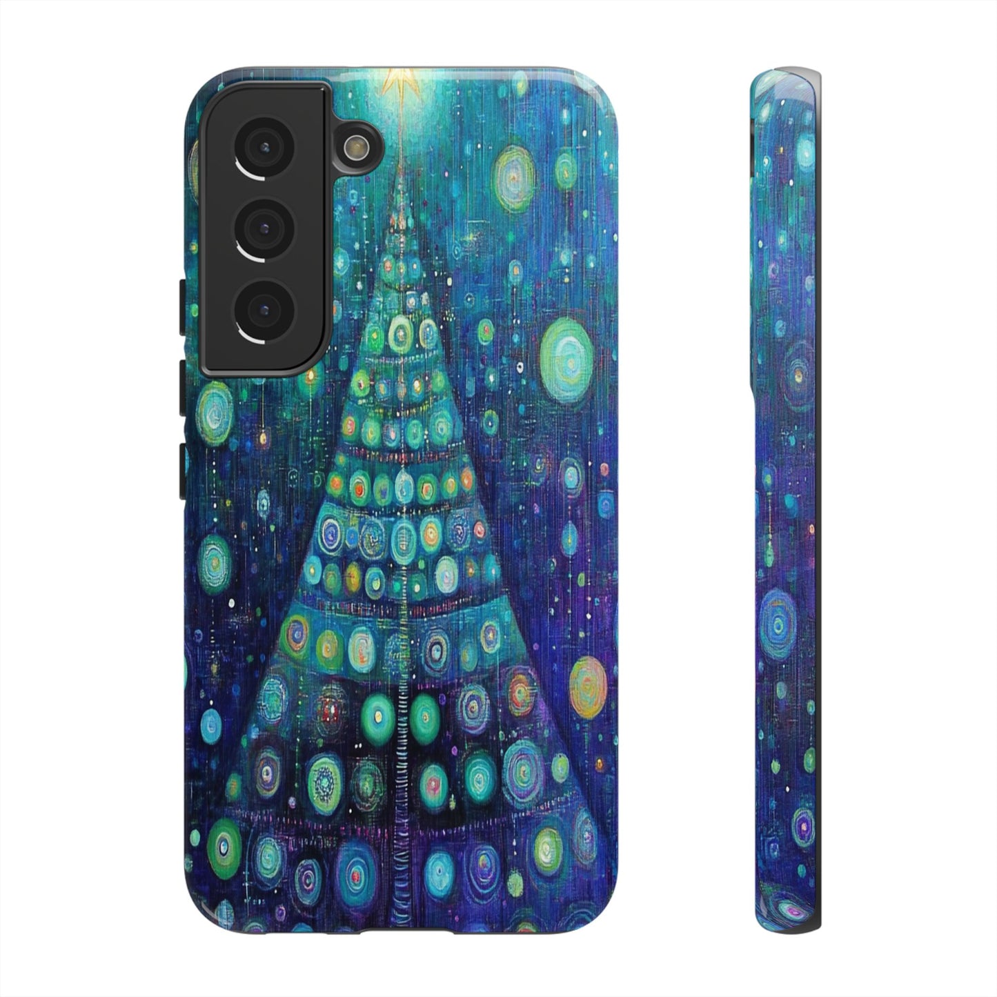 Phone Case - Beautiful Abstract Christmas Tree Design