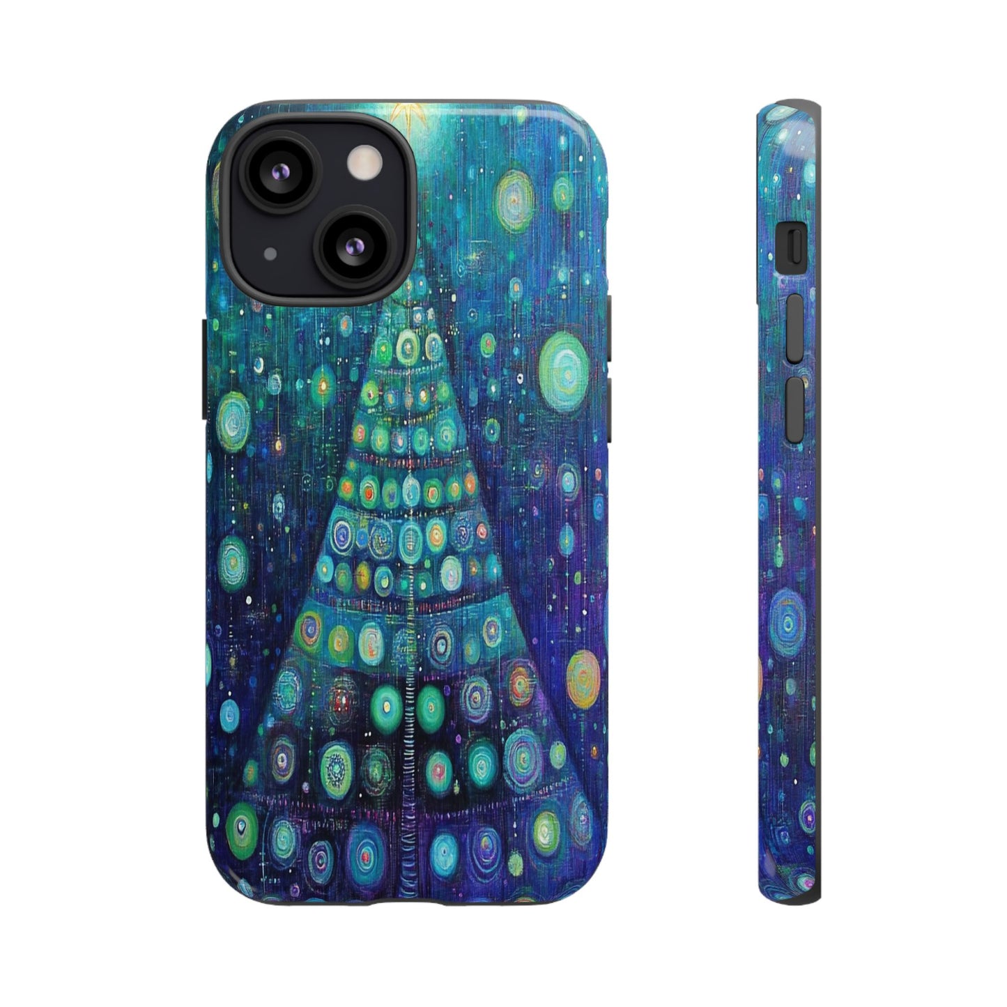 Phone Case - Beautiful Abstract Christmas Tree Design