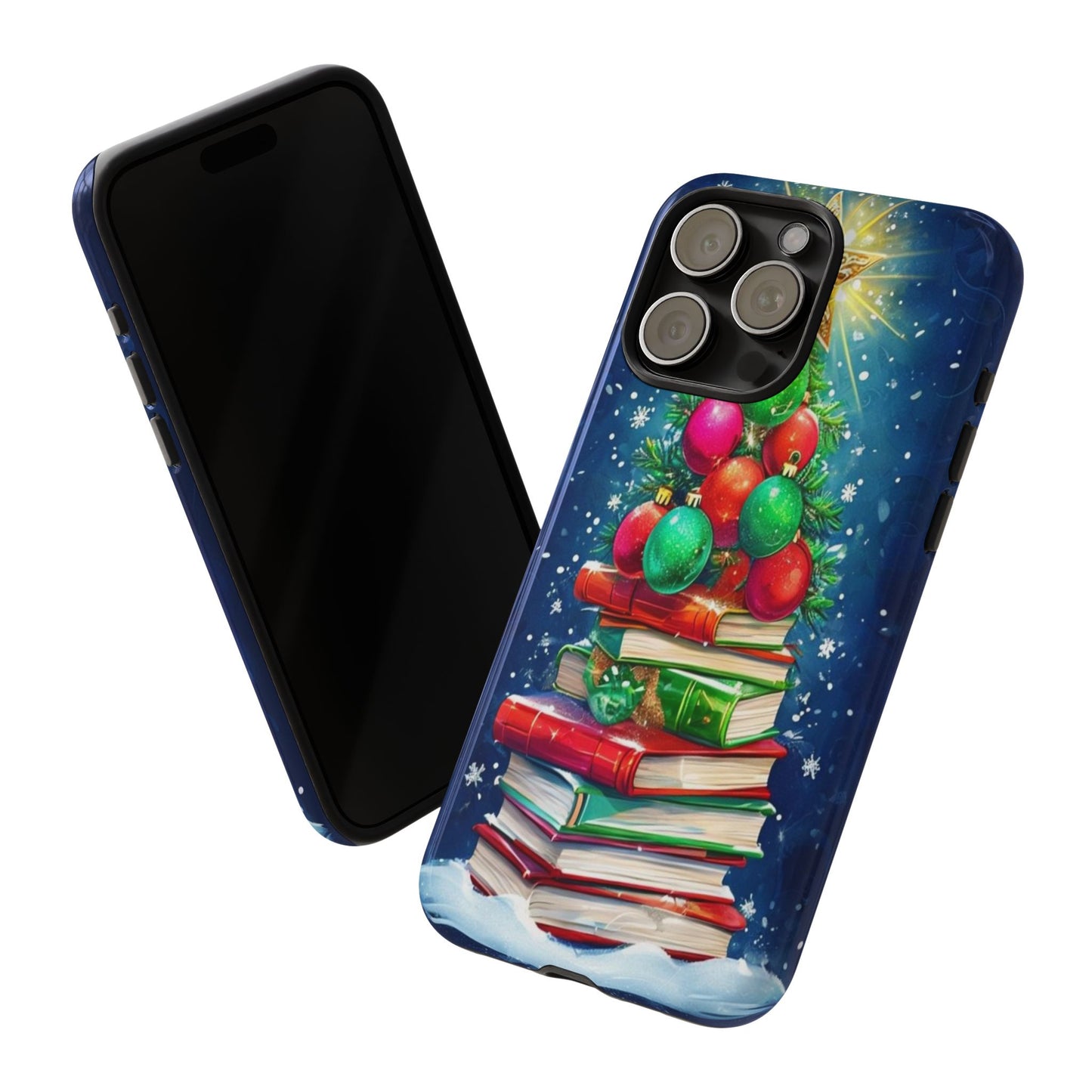 Cute Christmas Books Phone Case