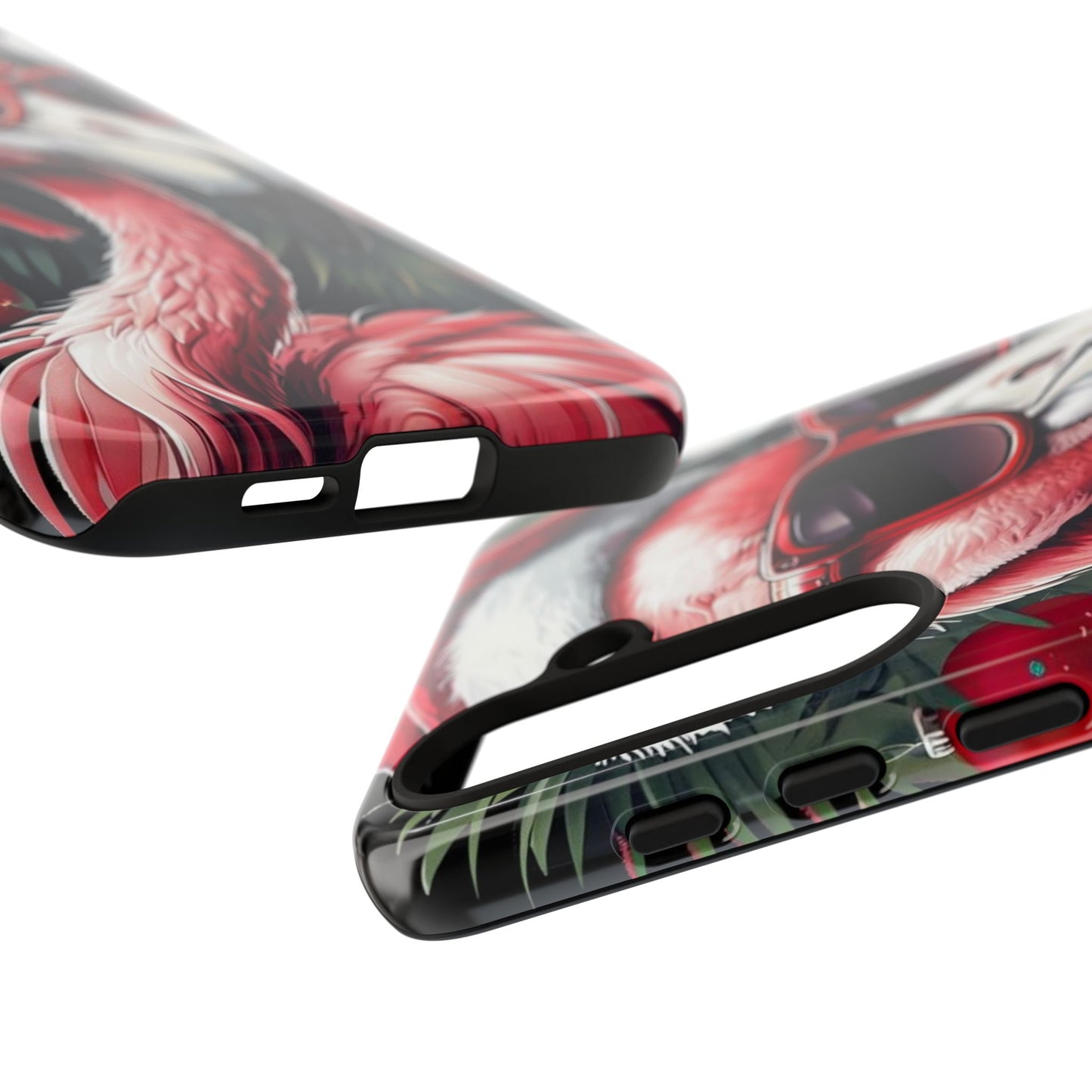 Festive Flamingo Holiday Phone Case