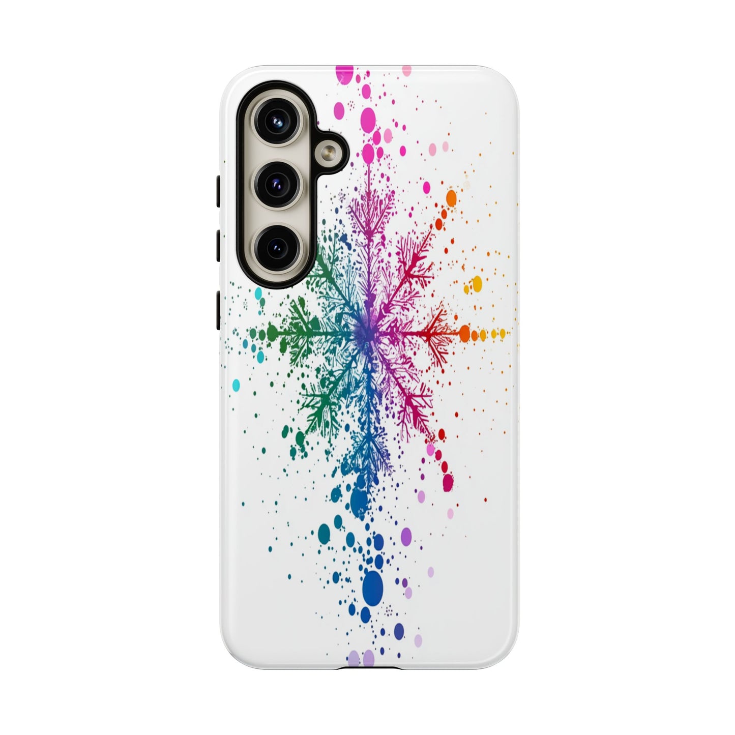 Beautiful Colorful Snowflake Design