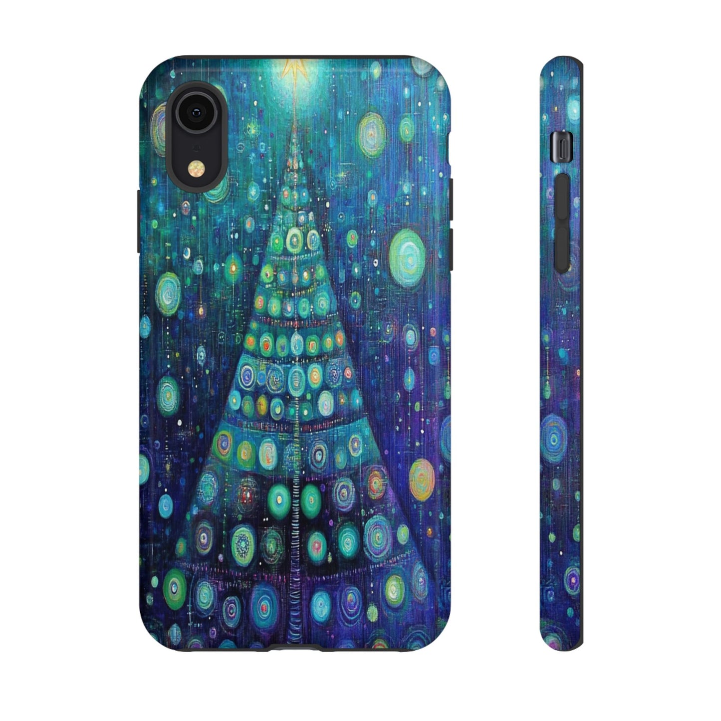 Phone Case - Beautiful Abstract Christmas Tree Design