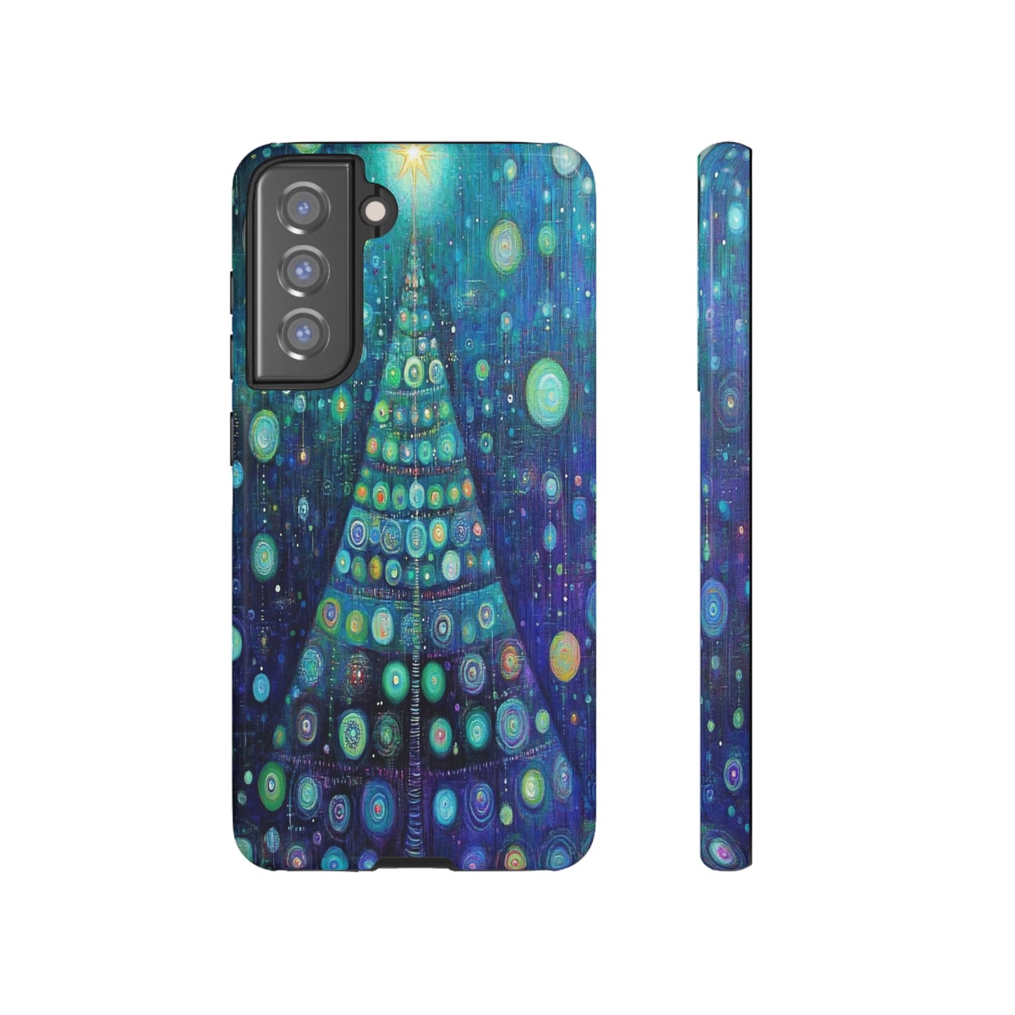 Phone Case - Beautiful Abstract Christmas Tree Design