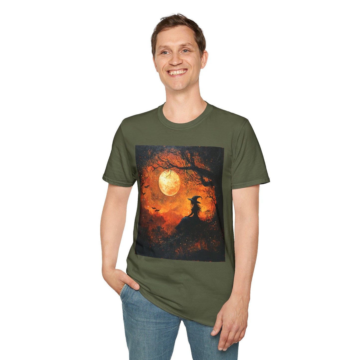 Enchanted Moonlight Unisex Softstyle T-Shirt