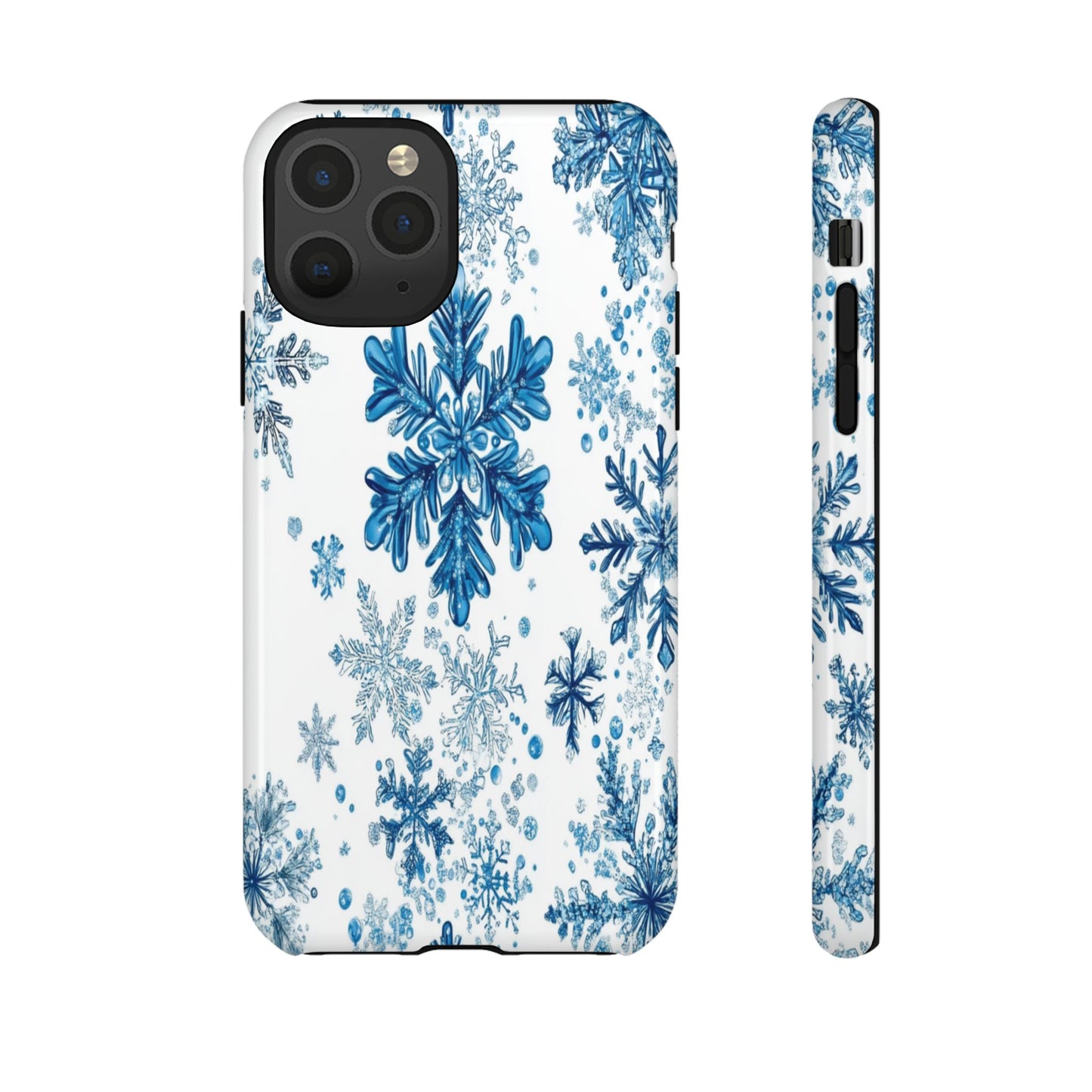 Blue Snowflake Phone Case