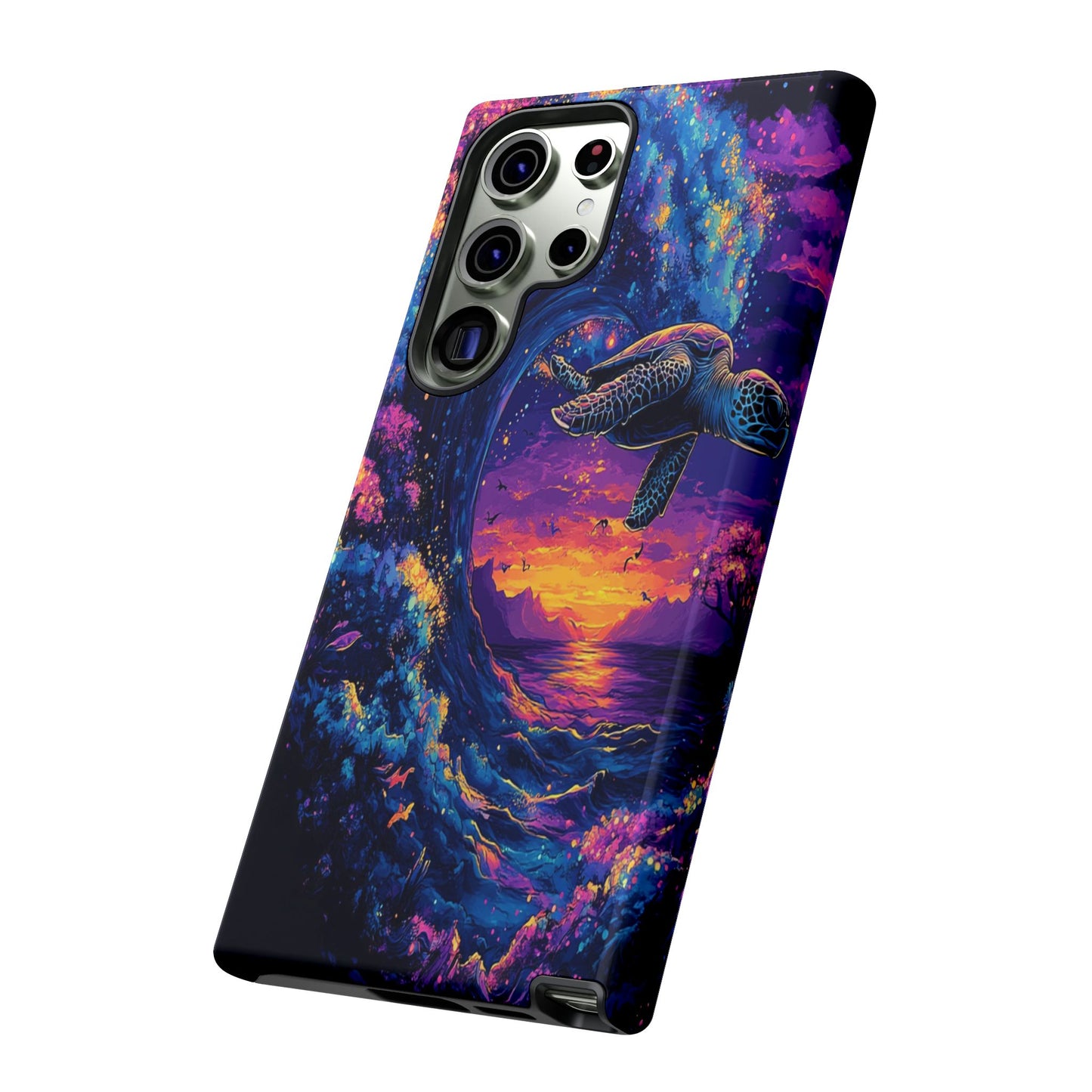 Cosmic Sea Turtle Tough Cases