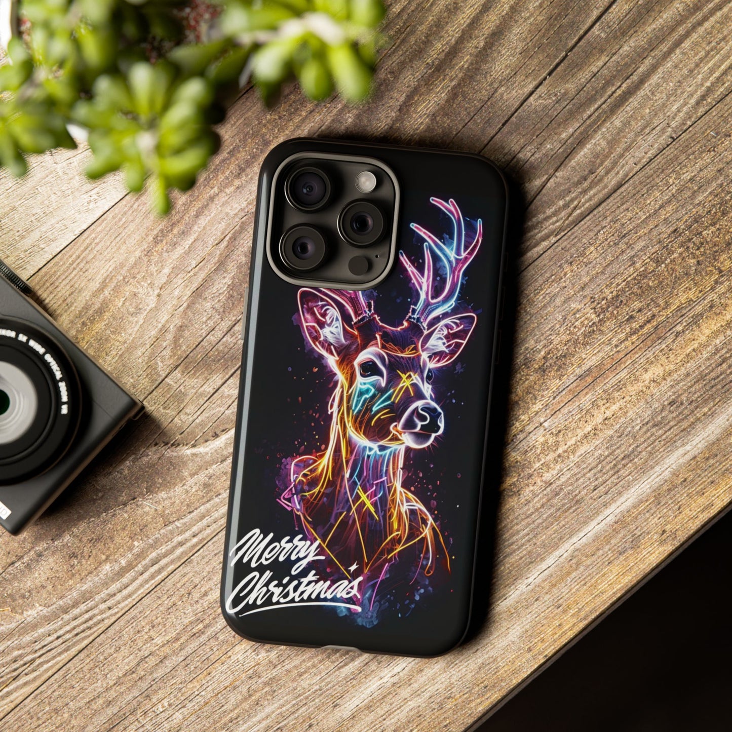 Glowin' Reindeer Phone Case