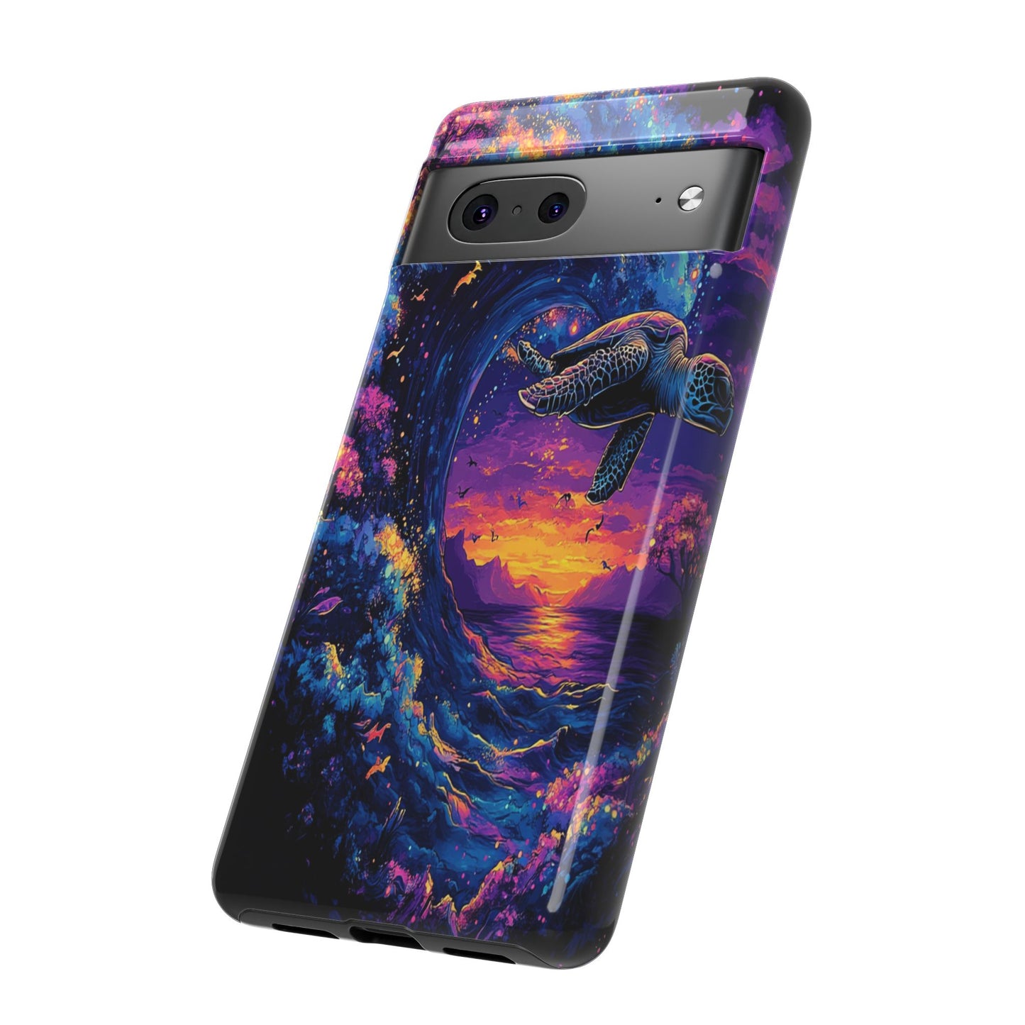 Cosmic Sea Turtle Tough Cases