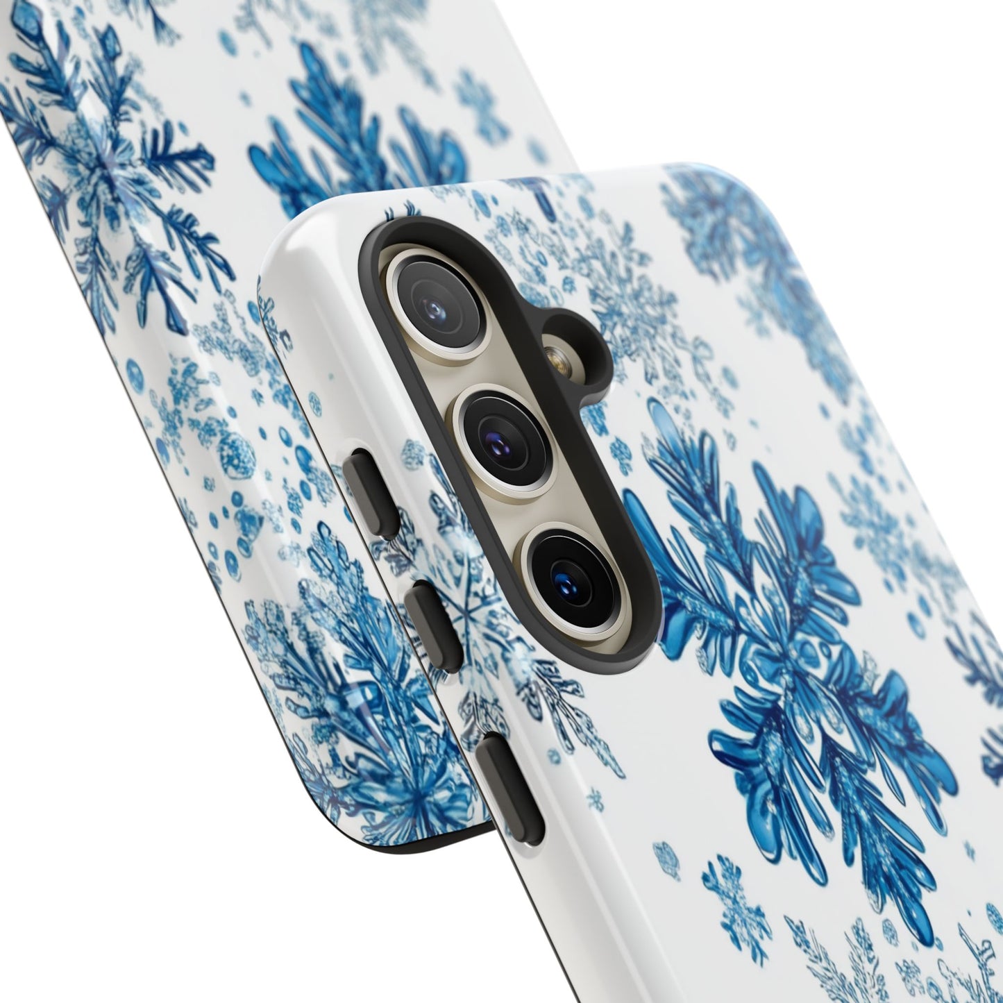 Blue Snowflake Phone Case