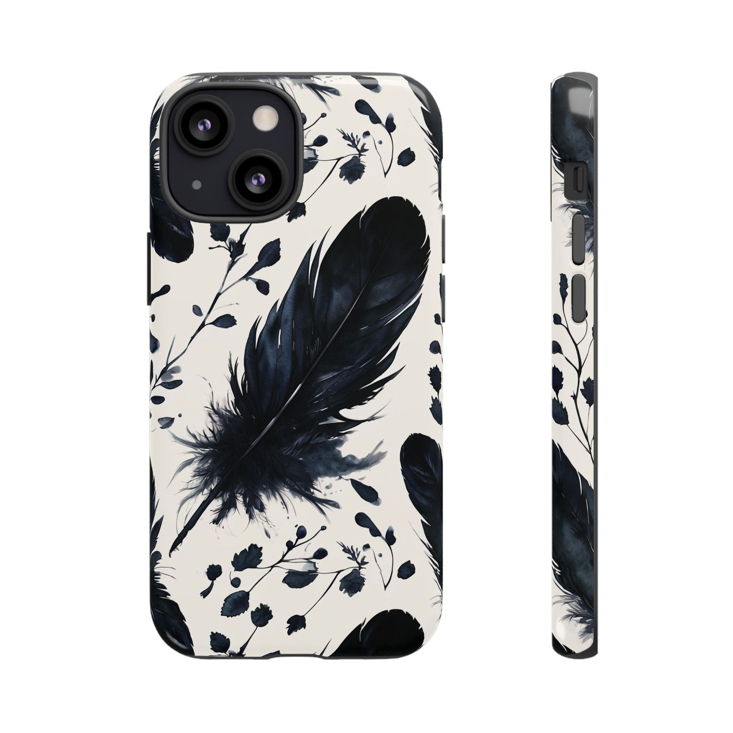 Raven Feather Phone Case