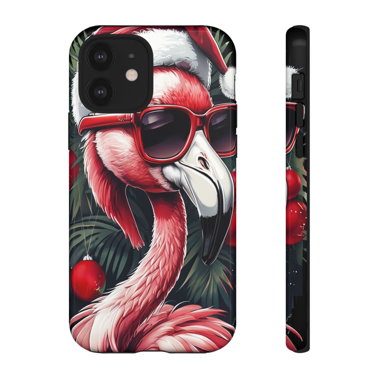 Festive Flamingo Holiday Phone Case