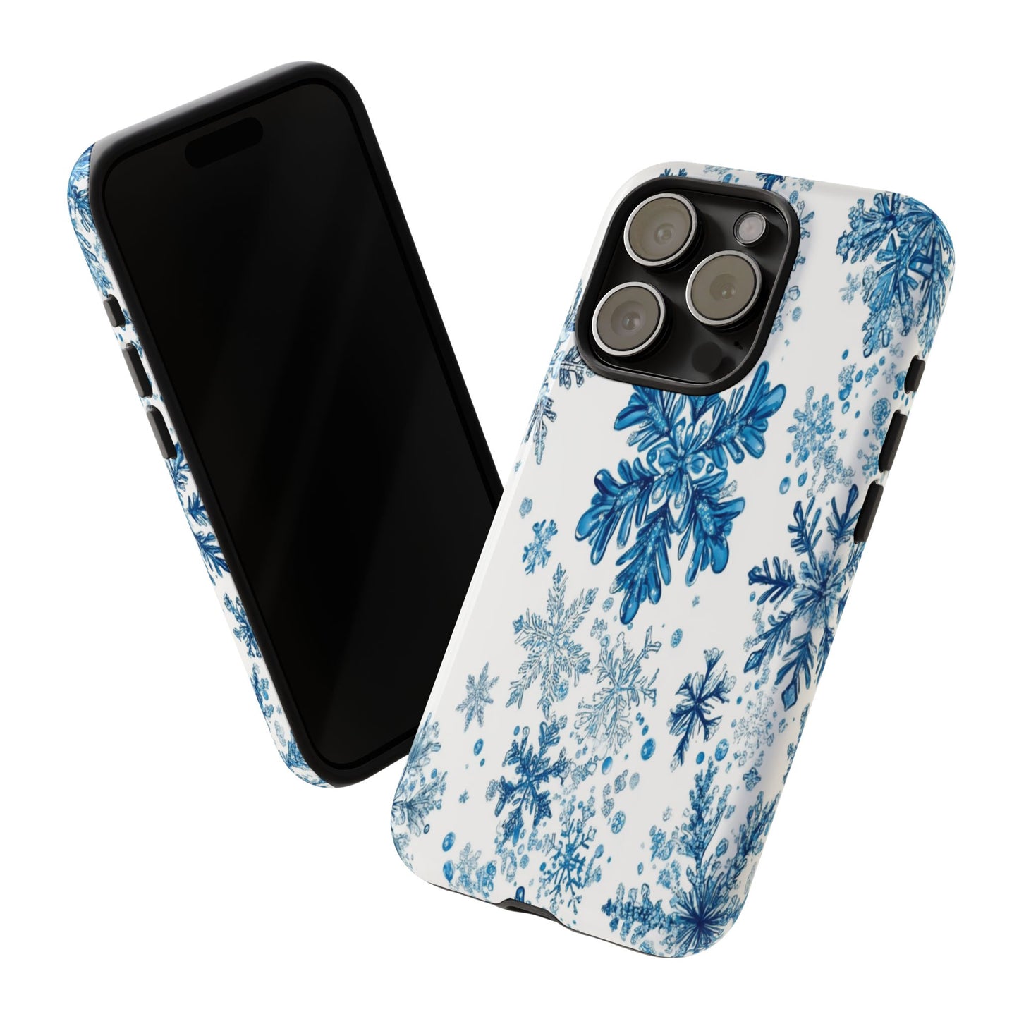 Blue Snowflake Phone Case