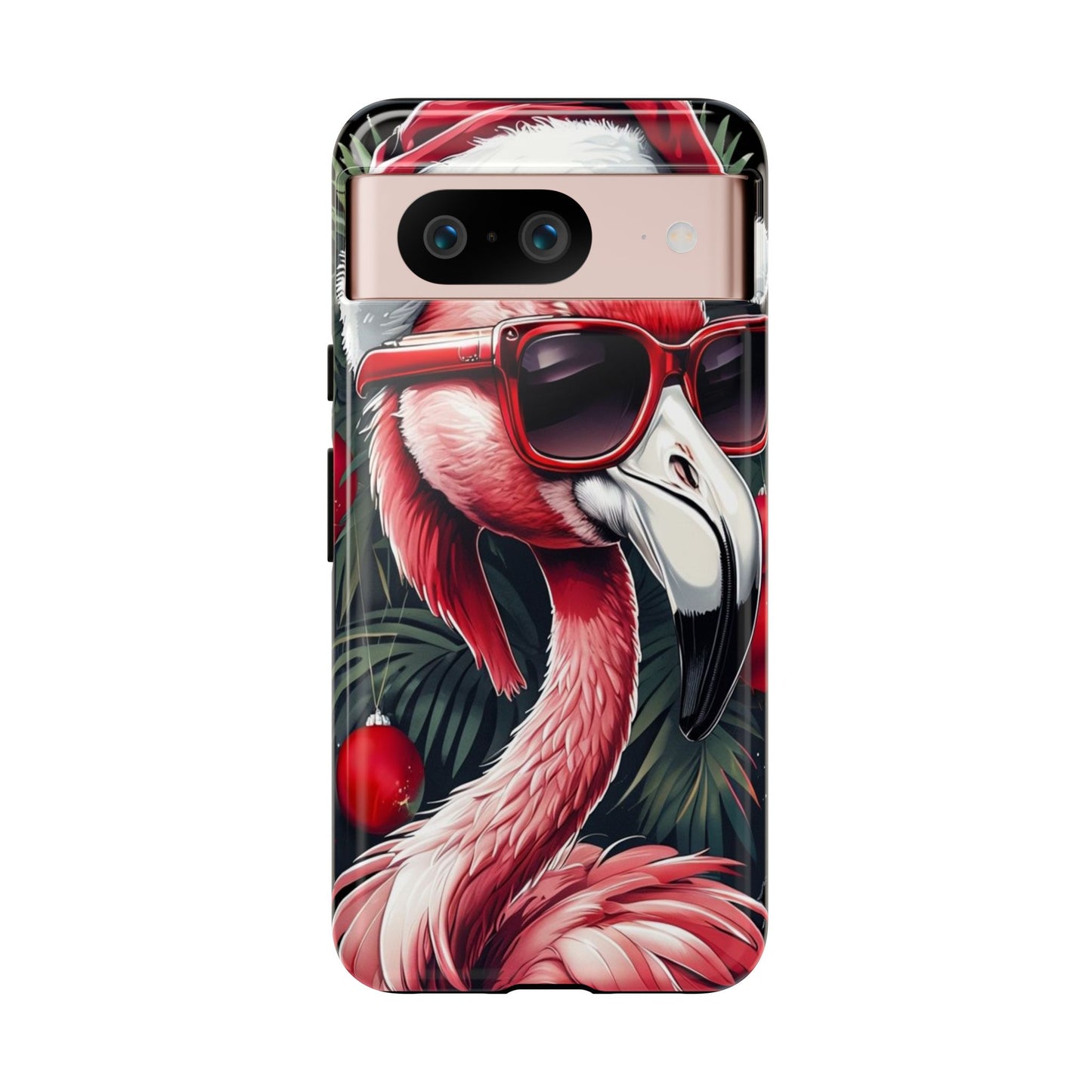 Festive Flamingo Holiday Phone Case