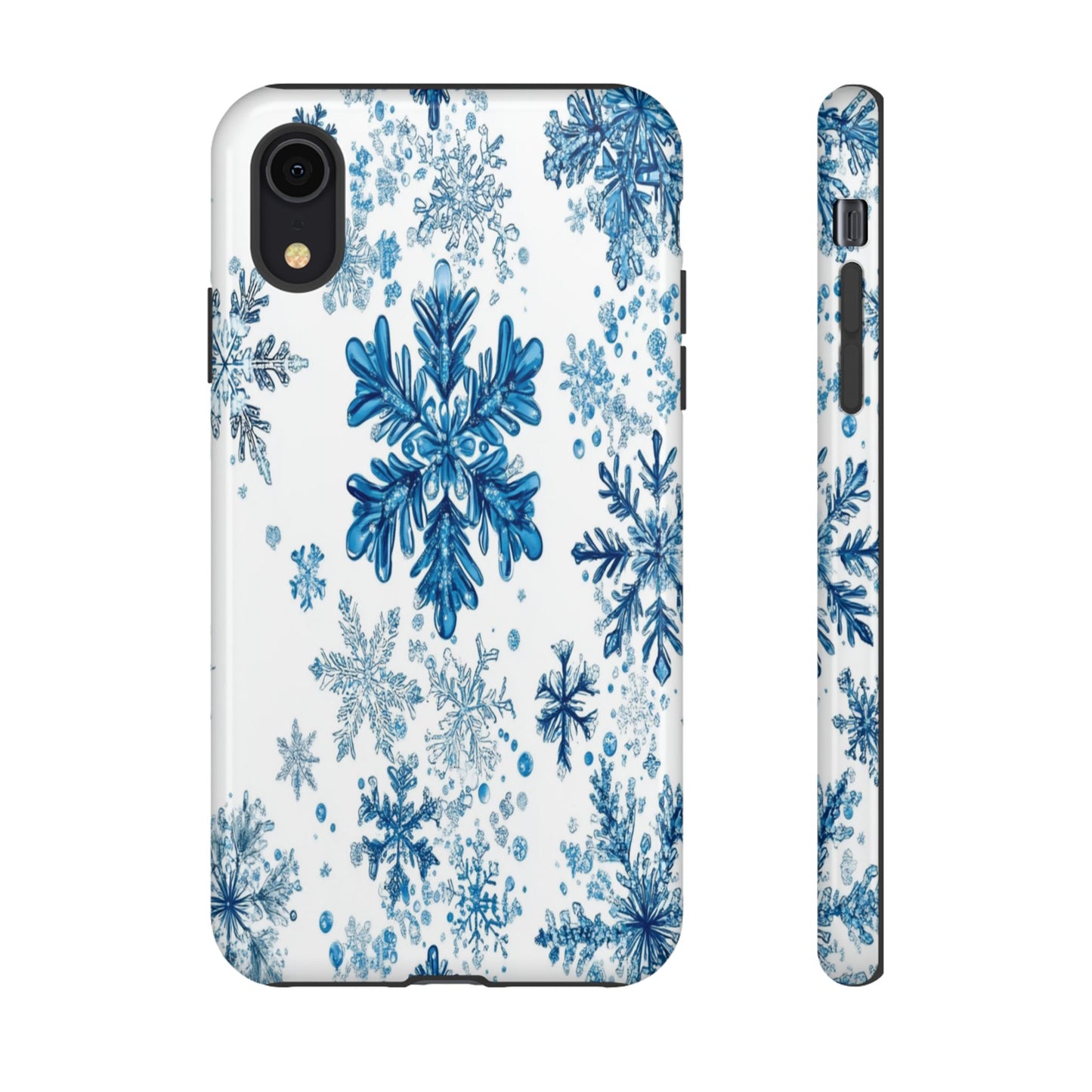 Blue Snowflake Phone Case