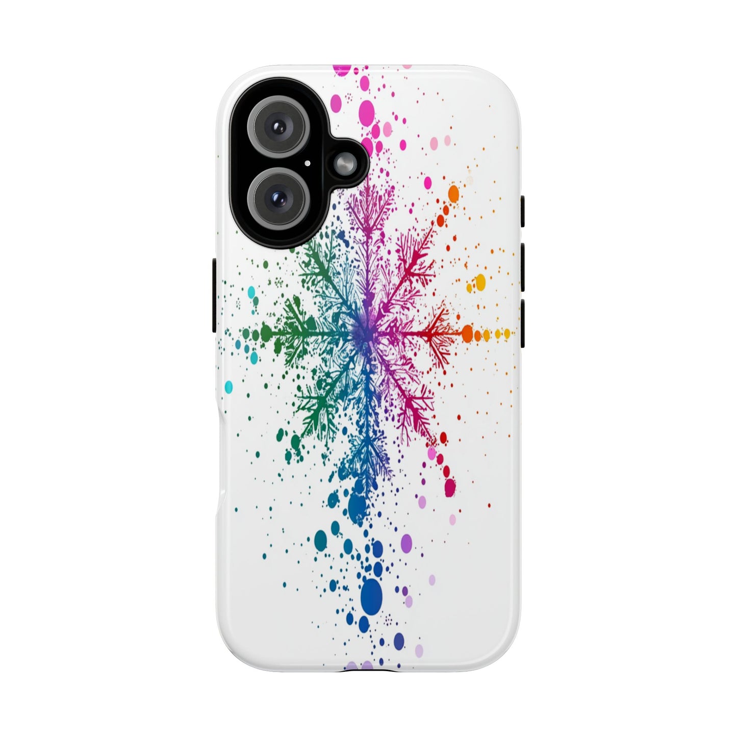 Beautiful Colorful Snowflake Design