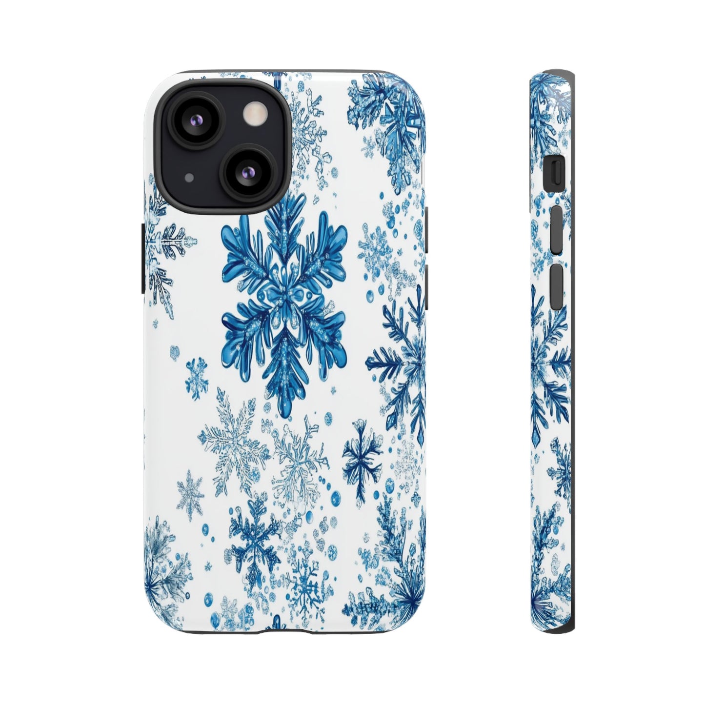 Blue Snowflake Phone Case