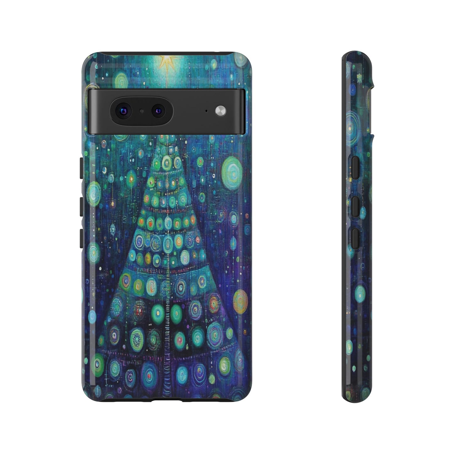 Phone Case - Beautiful Abstract Christmas Tree Design