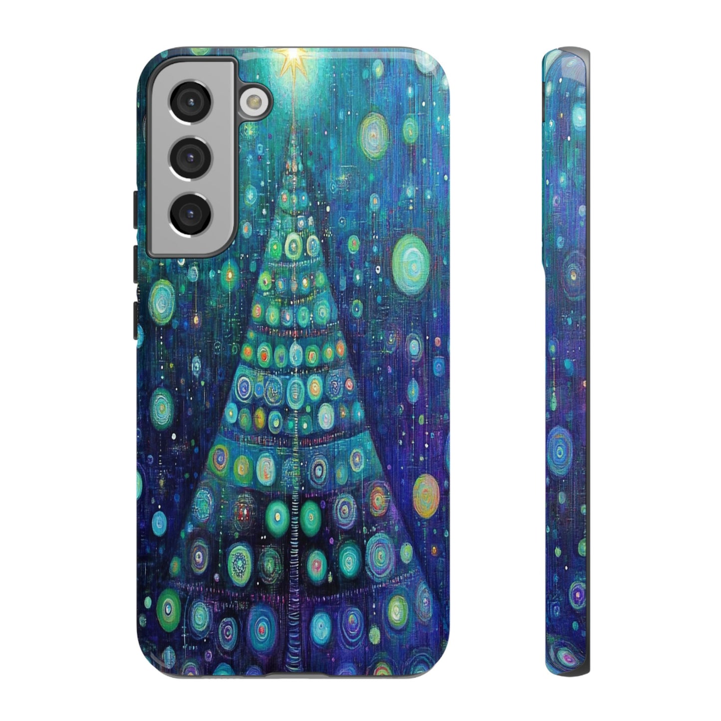 Phone Case - Beautiful Abstract Christmas Tree Design