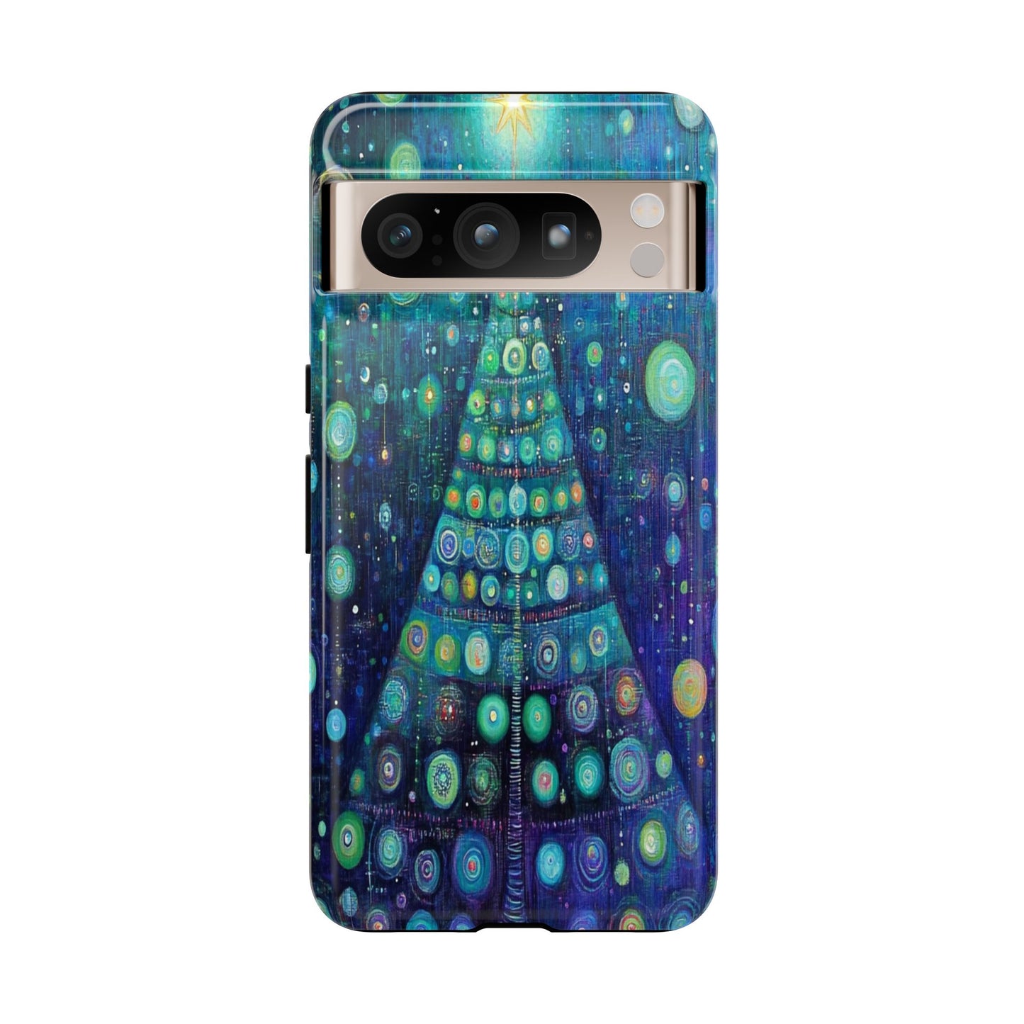 Phone Case - Beautiful Abstract Christmas Tree Design