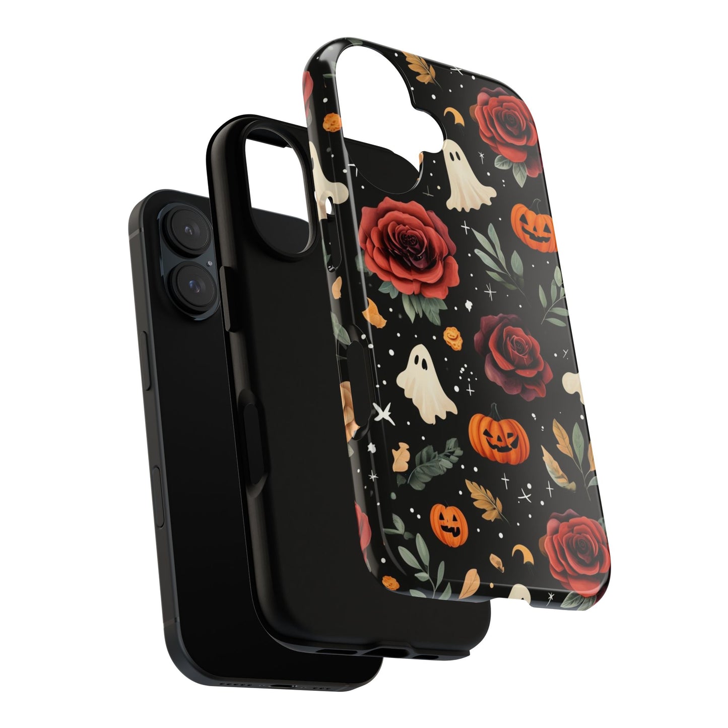 Roses and Ghosts Phone Case