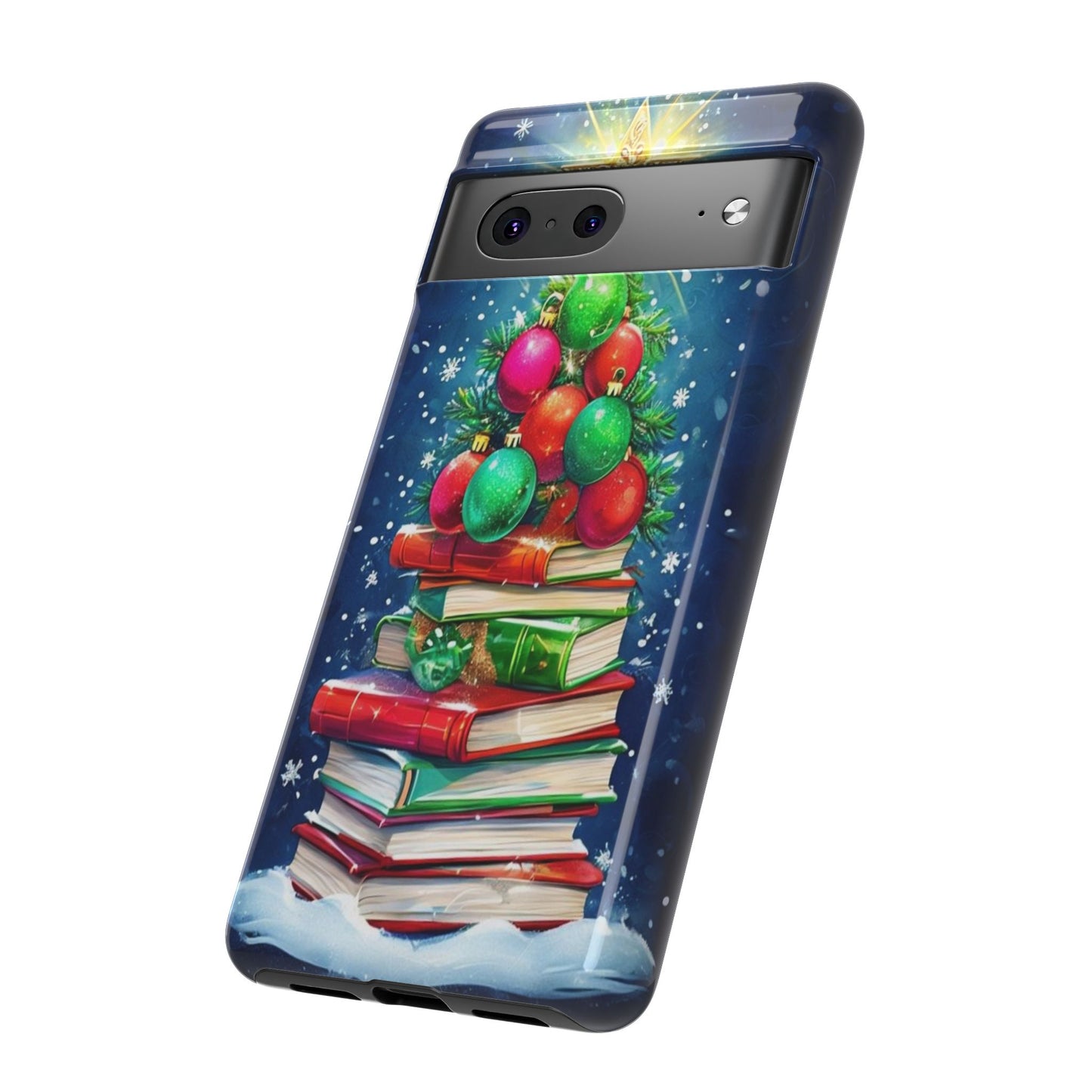 Cute Christmas Books Phone Case